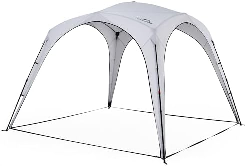 Naturehike Canopy Tent 10 x 10, 60S Easy Setup Instant Pop up Tent, Camping Sun Shelter for Sporting Events, Tailgating, Camping, Outdoor Activities (Gray-Canopy) Naturehike