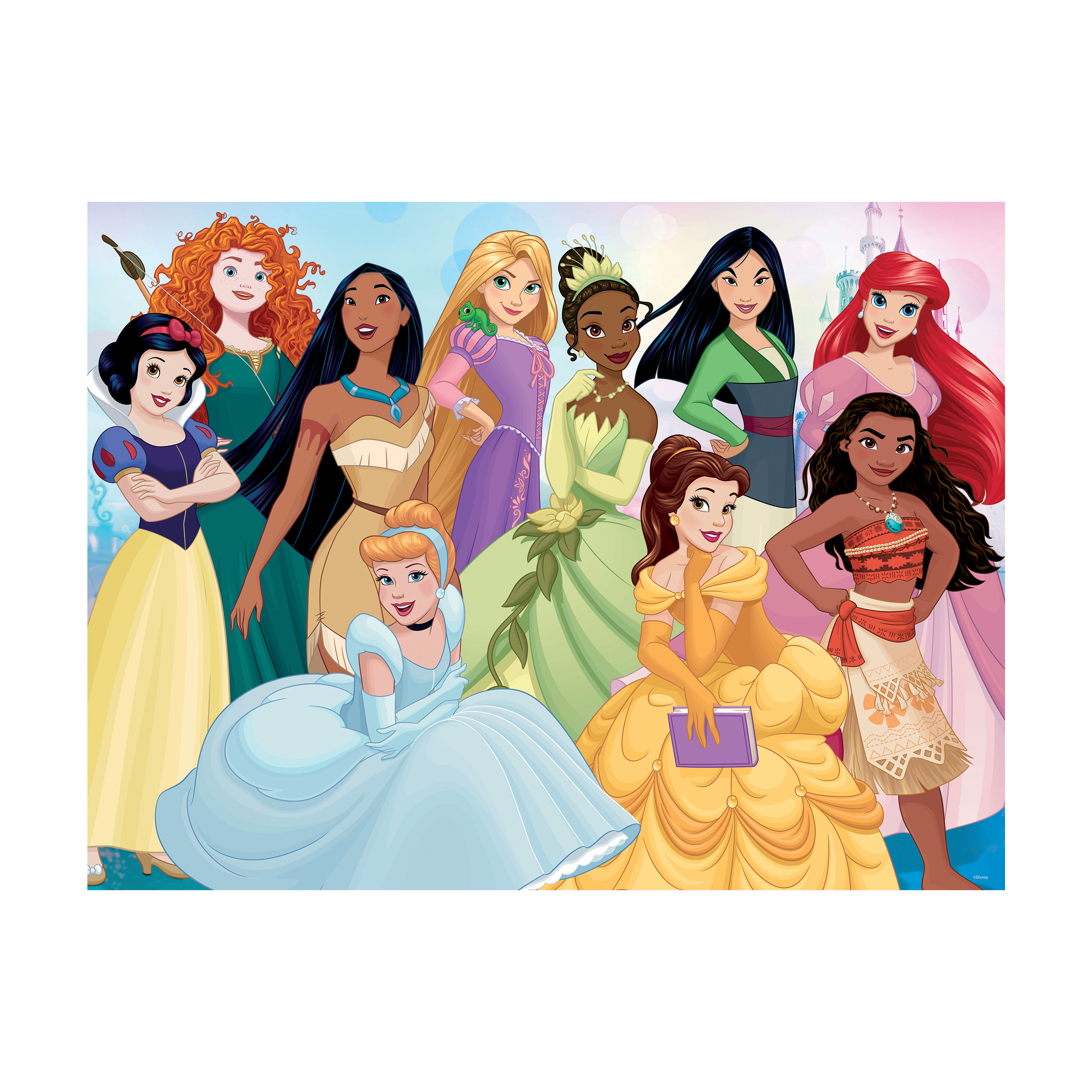 Prime 3D Disney Princess 3D Lenticular Jigsaw Puzzle: 200 Pcs Prime 3D