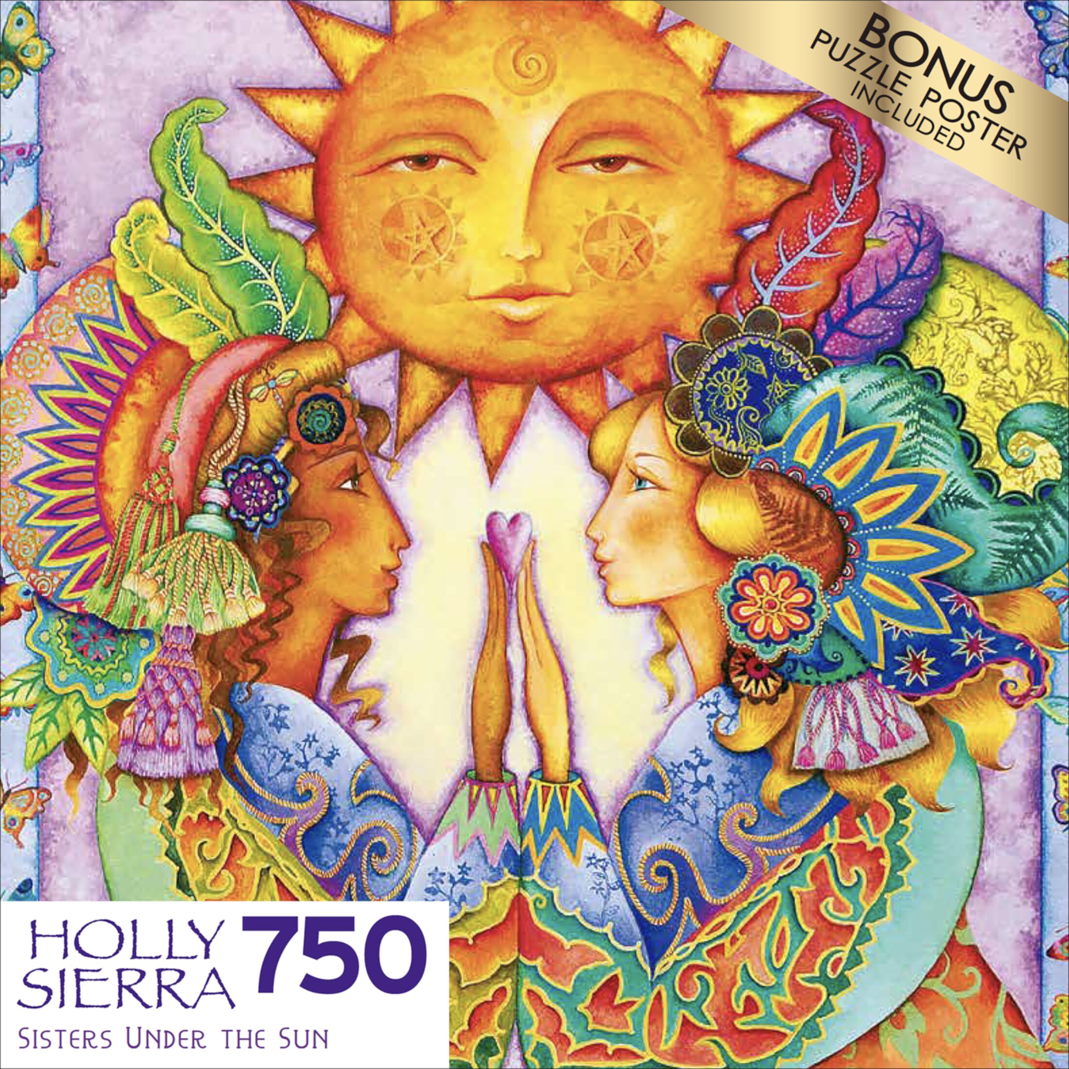 Cra-Z-Art Holly Sierra 750-Piece Sisters Under the Sun Adult Jigsaw Puzzle Cra-Z-Art