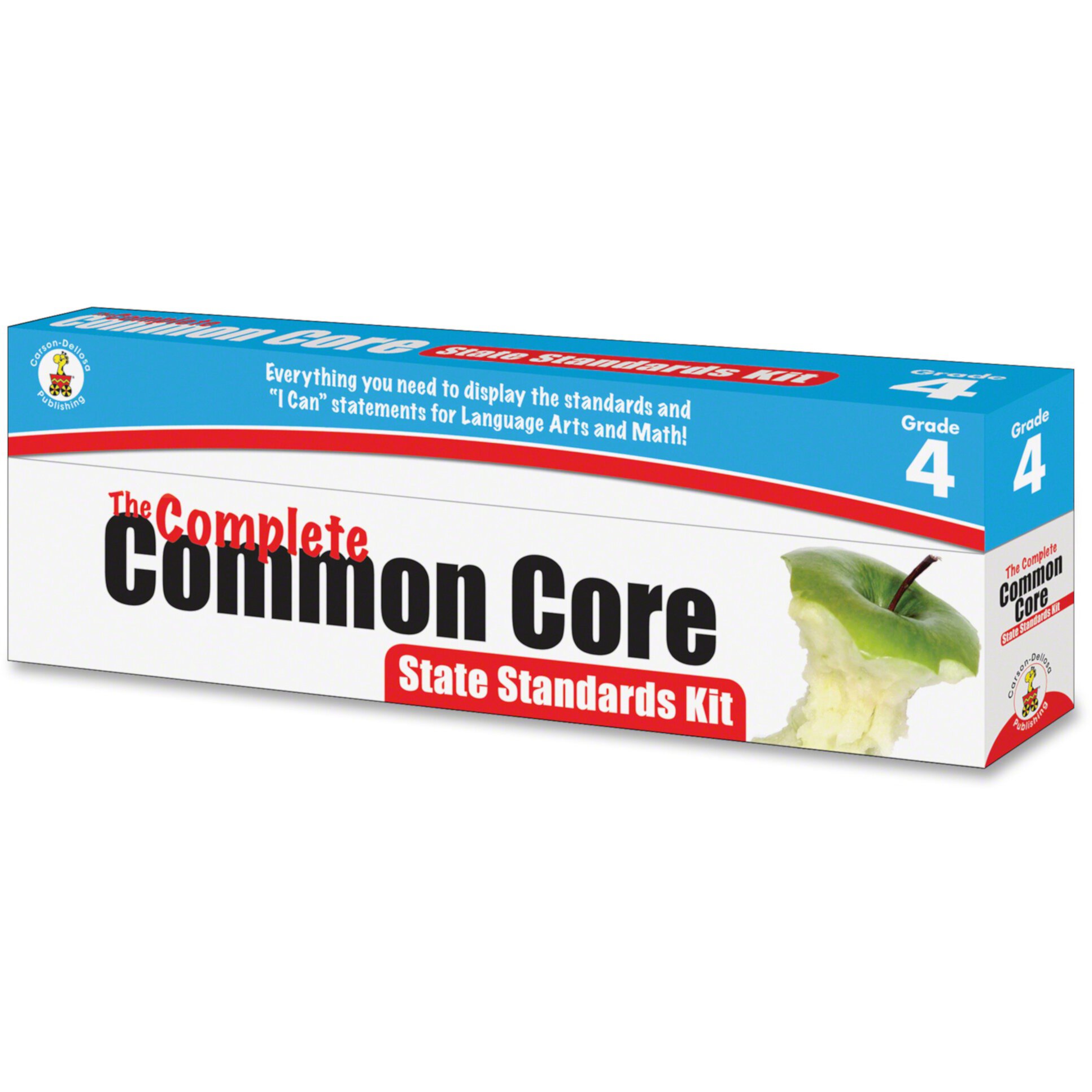 Carson-Dellosa Publishing Common Core State Standard Pocket Chart Cards, Language Arts & Math, Grade 4 CD CARSON-DELLOSA PUBLISHING GROUP