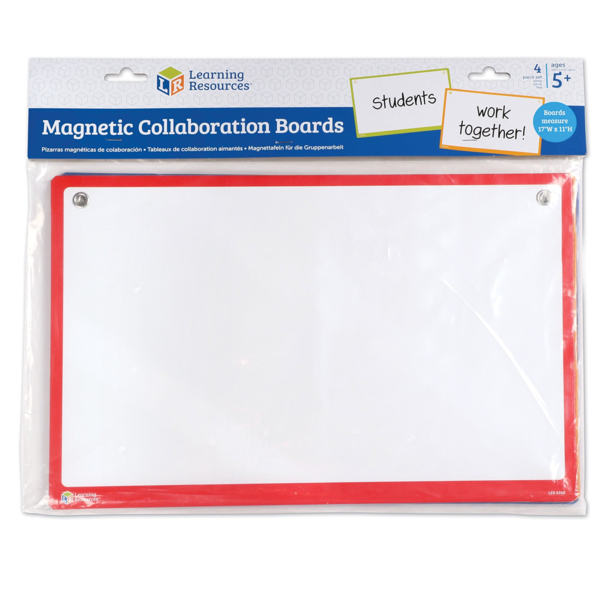 Learning Resources Magnetic Collaboration Boards Learning Resources