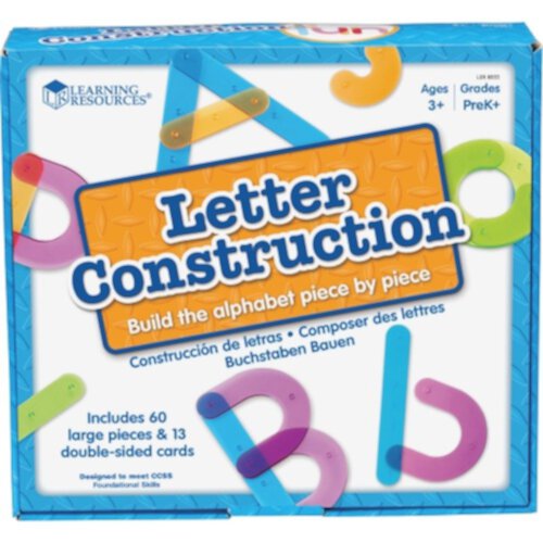 Letter Construction Activity Set Learning Resources