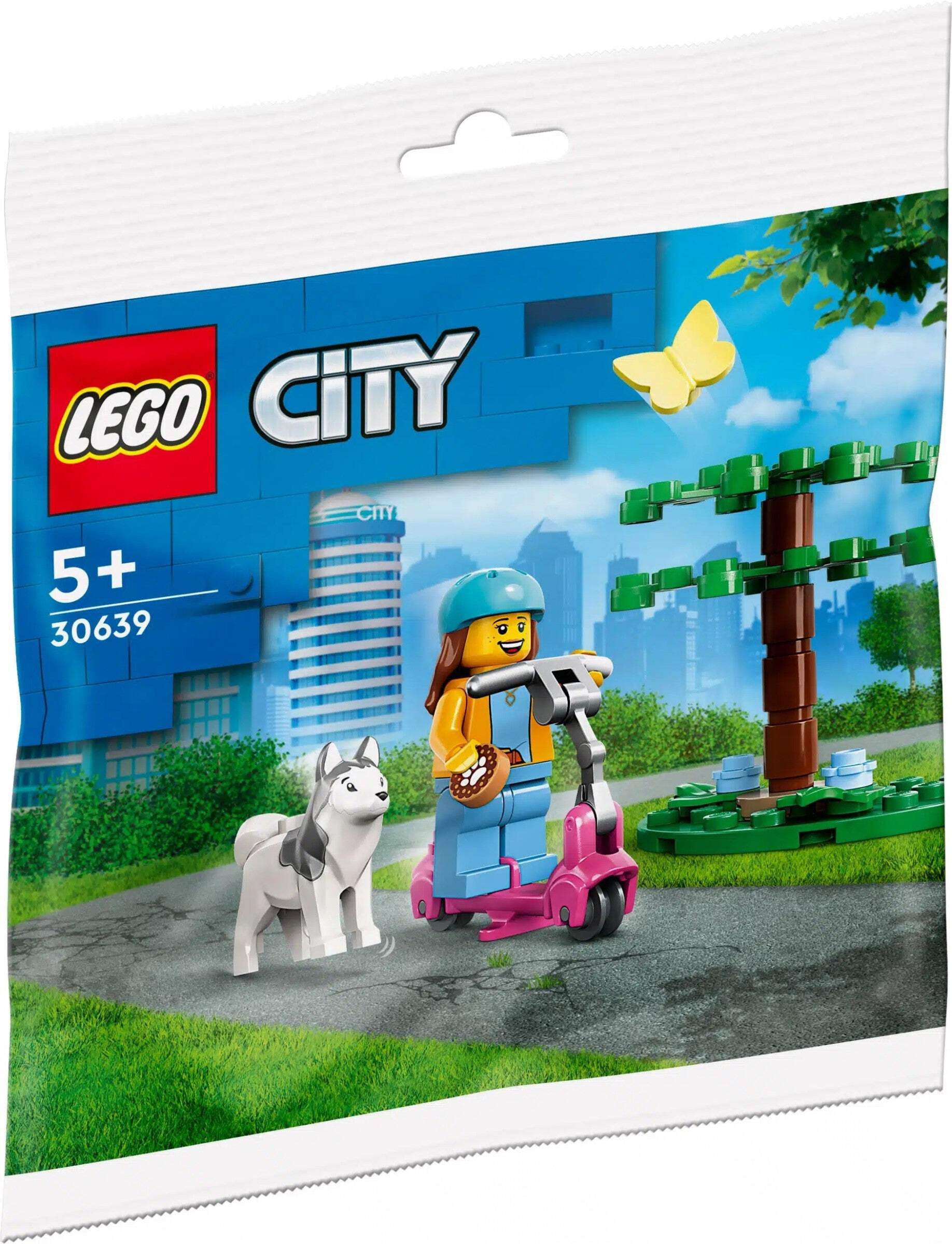 LEGO City Dog Park and Scooter Polybag Set (30639) Unknown