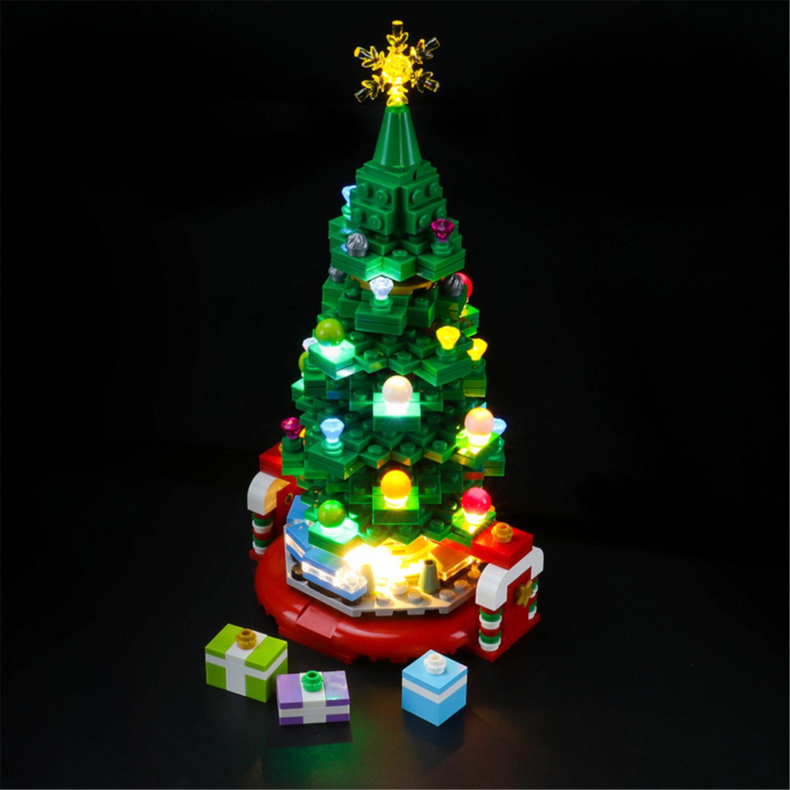 LIGHTAILING LED Lighting Kit for Legos 40338 Christmas tree Building Blocks Model (Not Include Building Set) Christmas Gift Lightailing