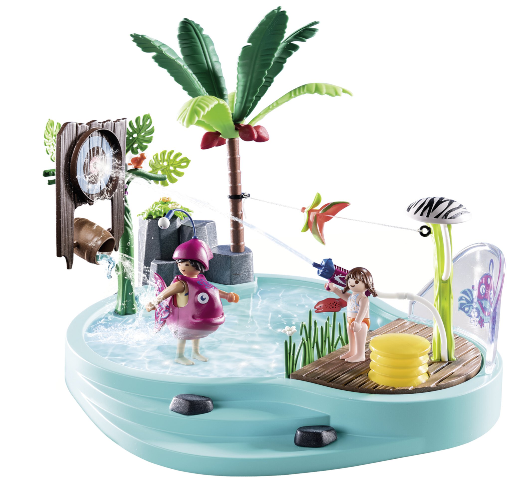 PLAYMOBIL Small Pool with Water Sprayer Playmobil