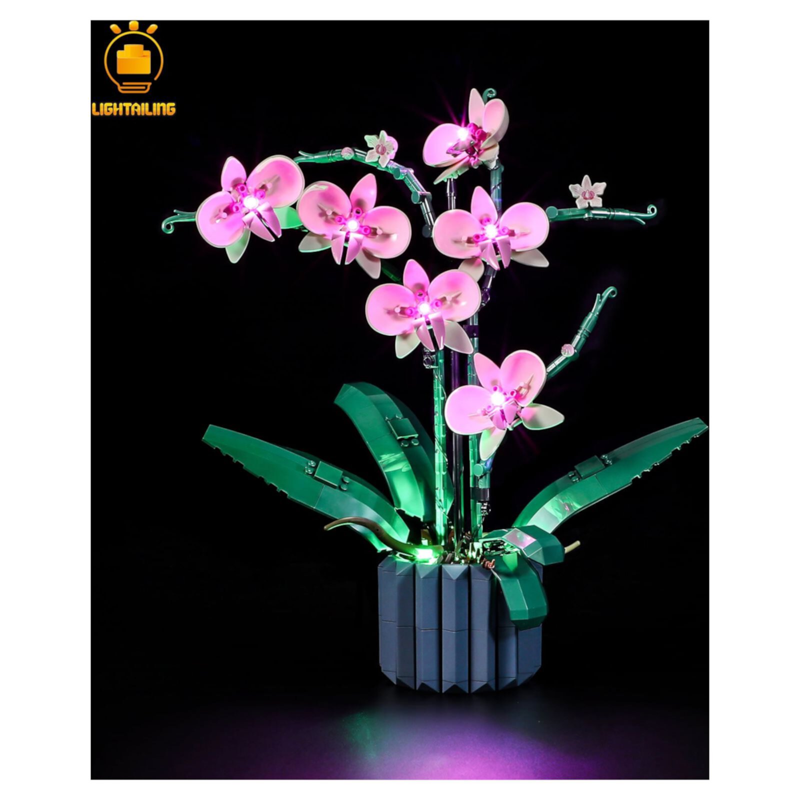 LED-подсветка для LEGO Creator Expert Orchid 10311: лёгкая установка, высокое качество Lightailing