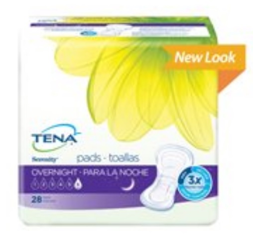 Tena 54282 Serenity Overnight Pads-84/Case Tena