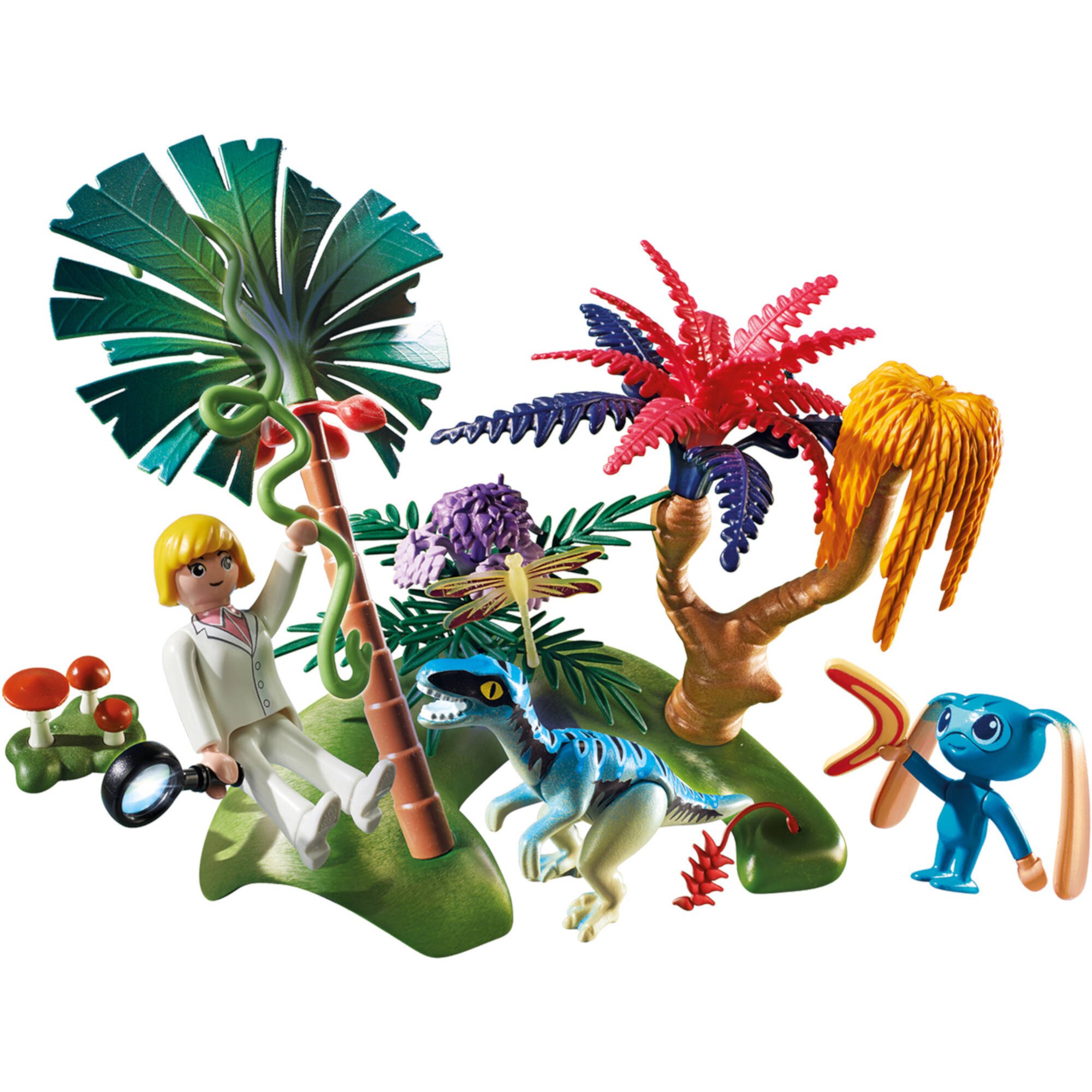 PLAYMOBIL Lost Island with Alien and Raptor Playmobil