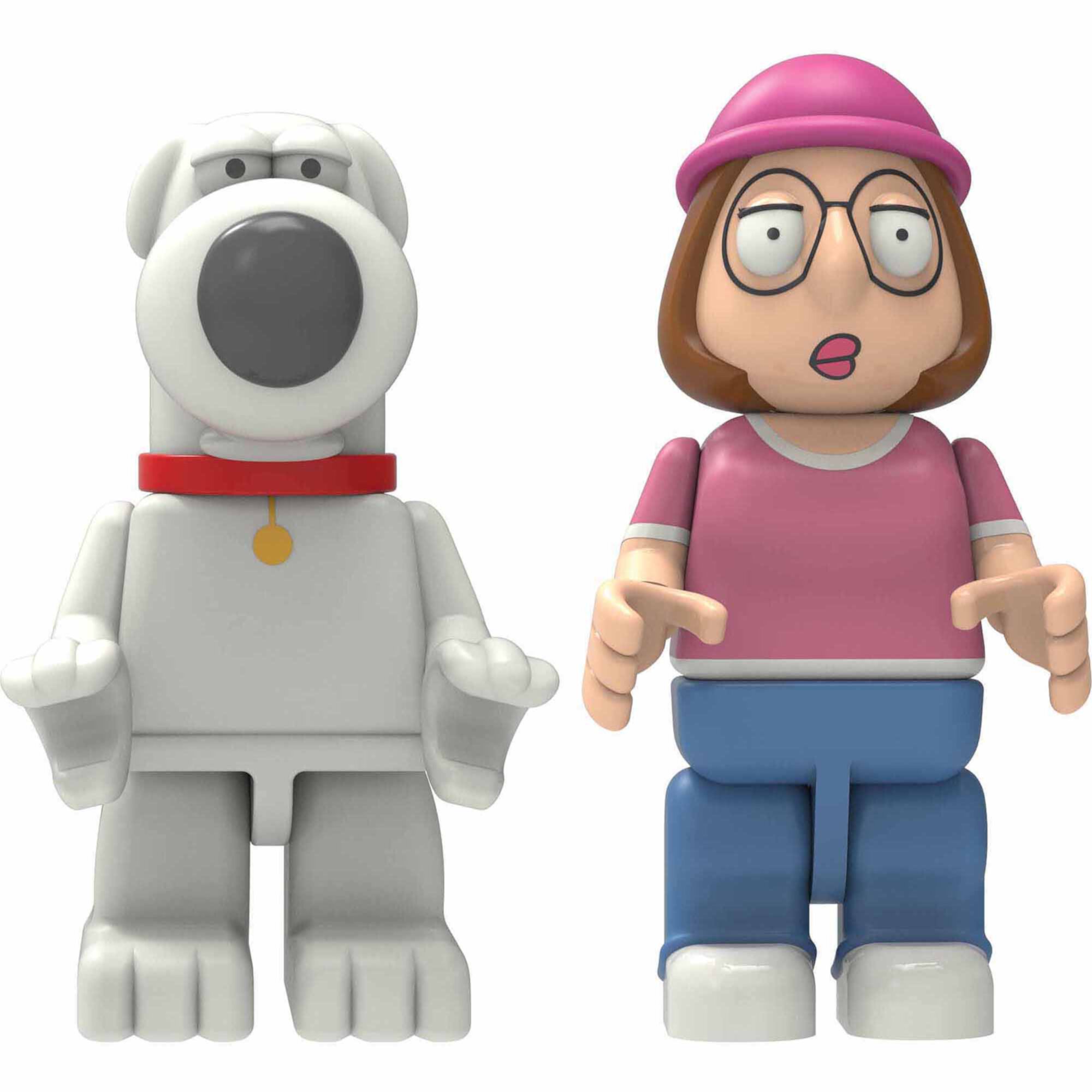 K'NEX Family Guy Buildable Figures: Brian & Meg Griffin K'NEX