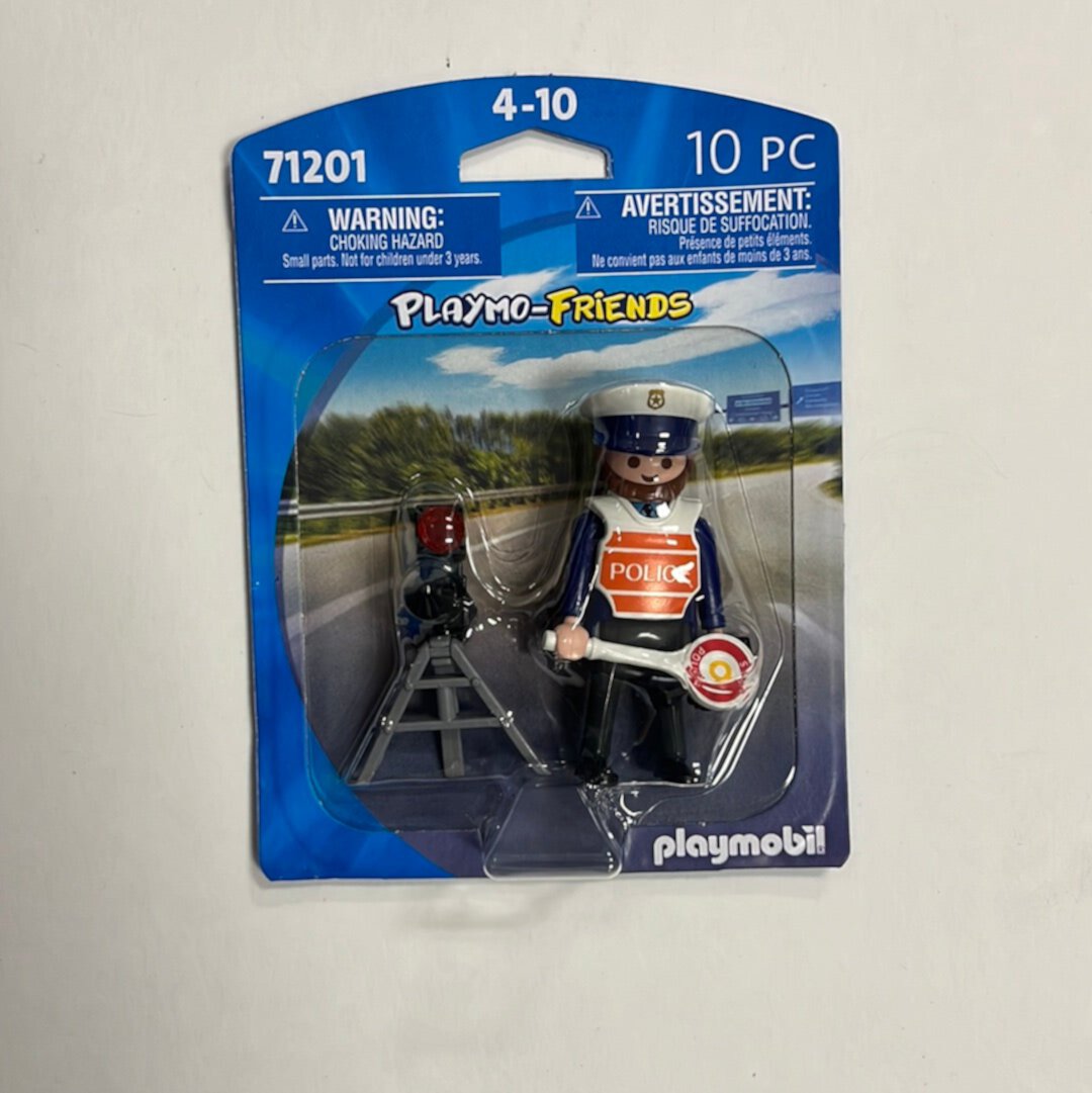 Playmobil Playmo Friends Traffic Policeman Building Set 71201 Playmobil