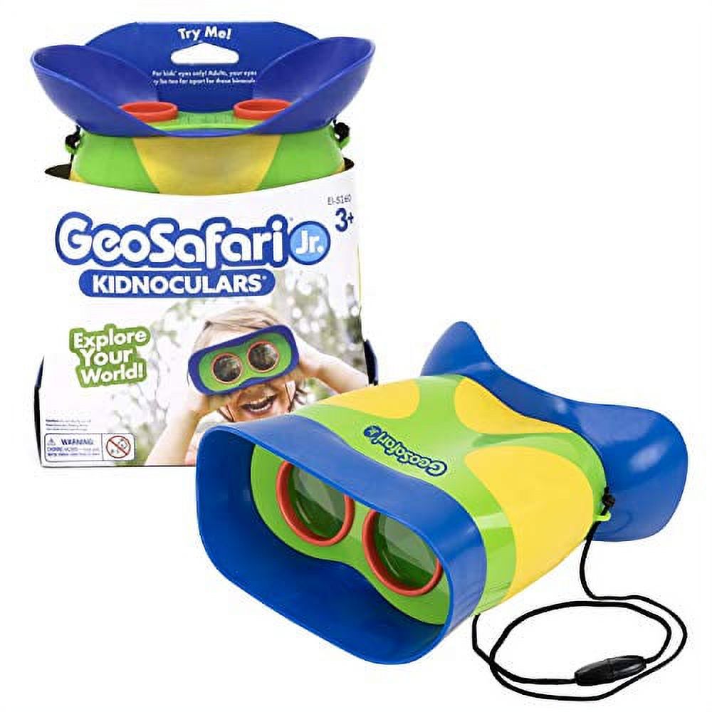 Educational Insights GeoSafari Jr. Kidnoculars, Binoculars for Toddlers & Kids, Gift for Toddlers Ages 3+ Educational Insights