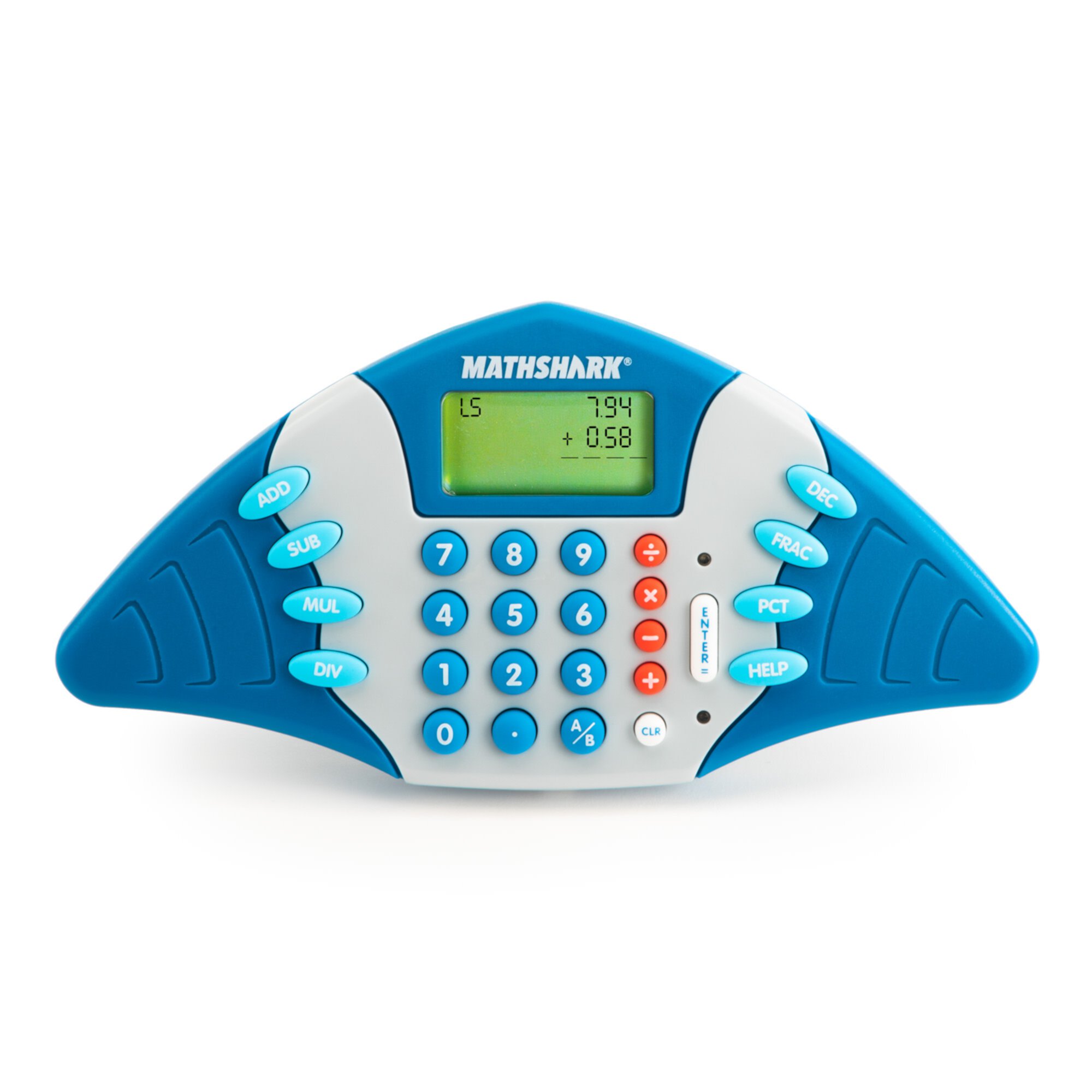 Educational Insights MathShark Electronic Math Game, Electronic Learning Toy, Ages 6+ Educational Insights