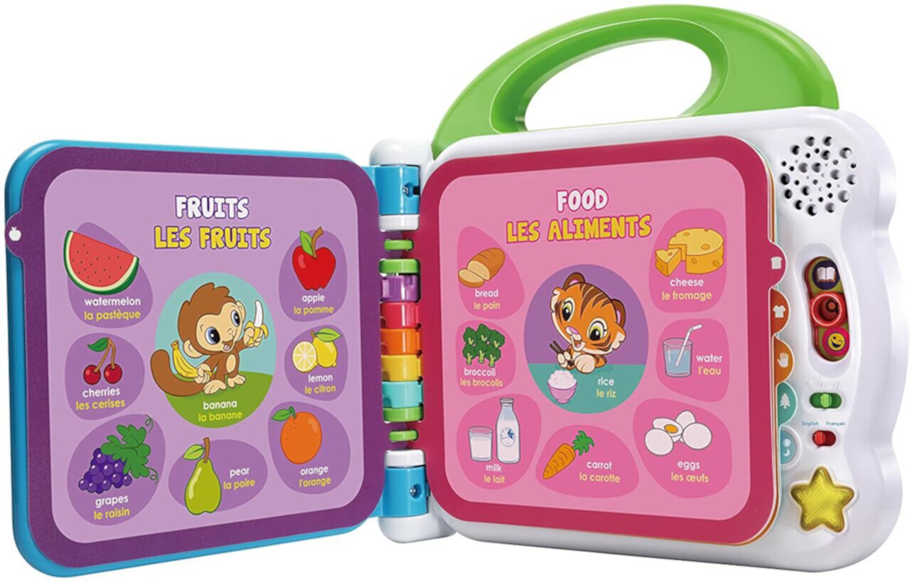 Vtech 30381065 Learning Friends 100 Words Book - Bilingual English & French VTech