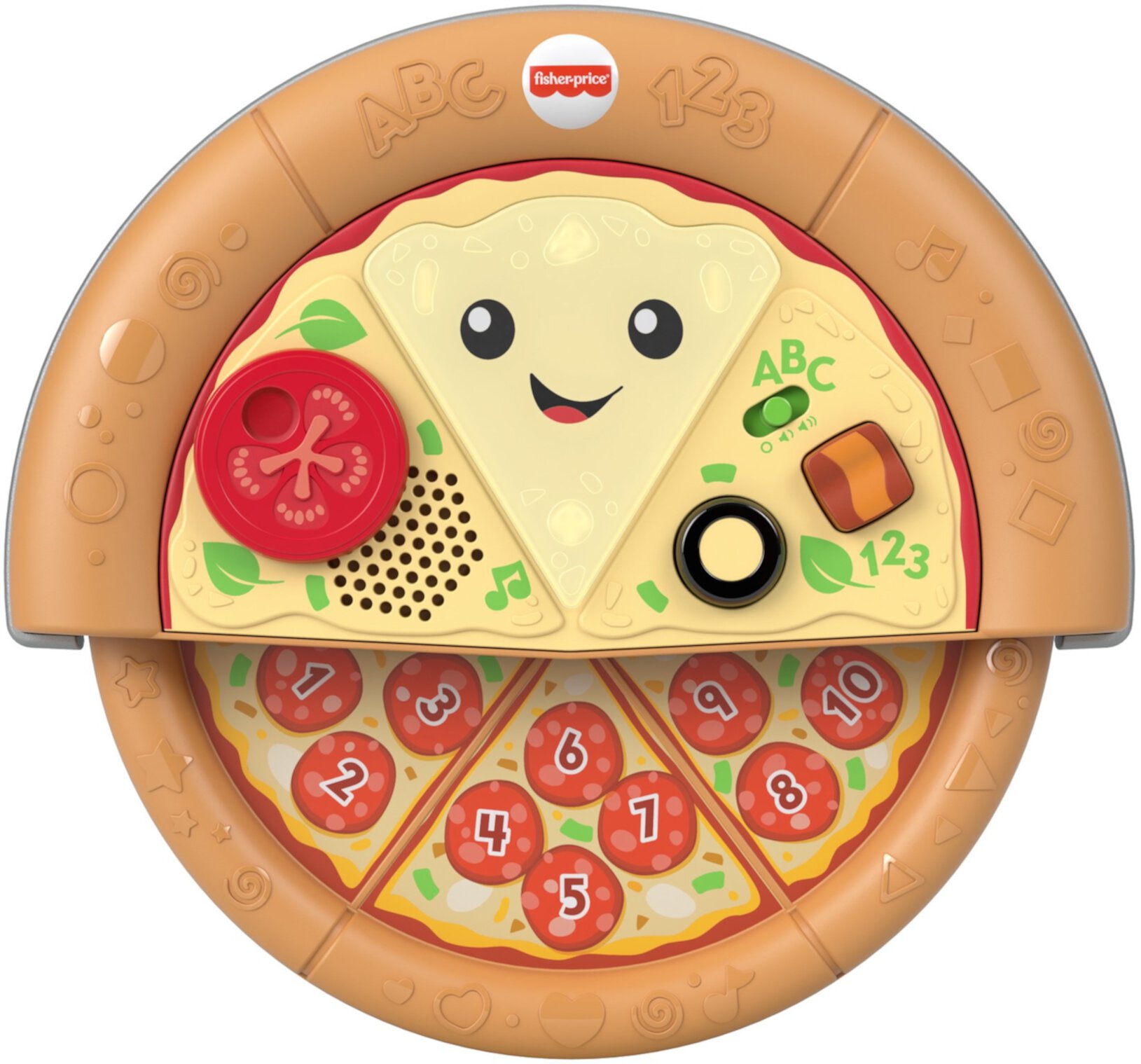 Fisher-Price Laugh & Learn Slice of Learning Pizza, Baby Activity Toy Fisher-Price