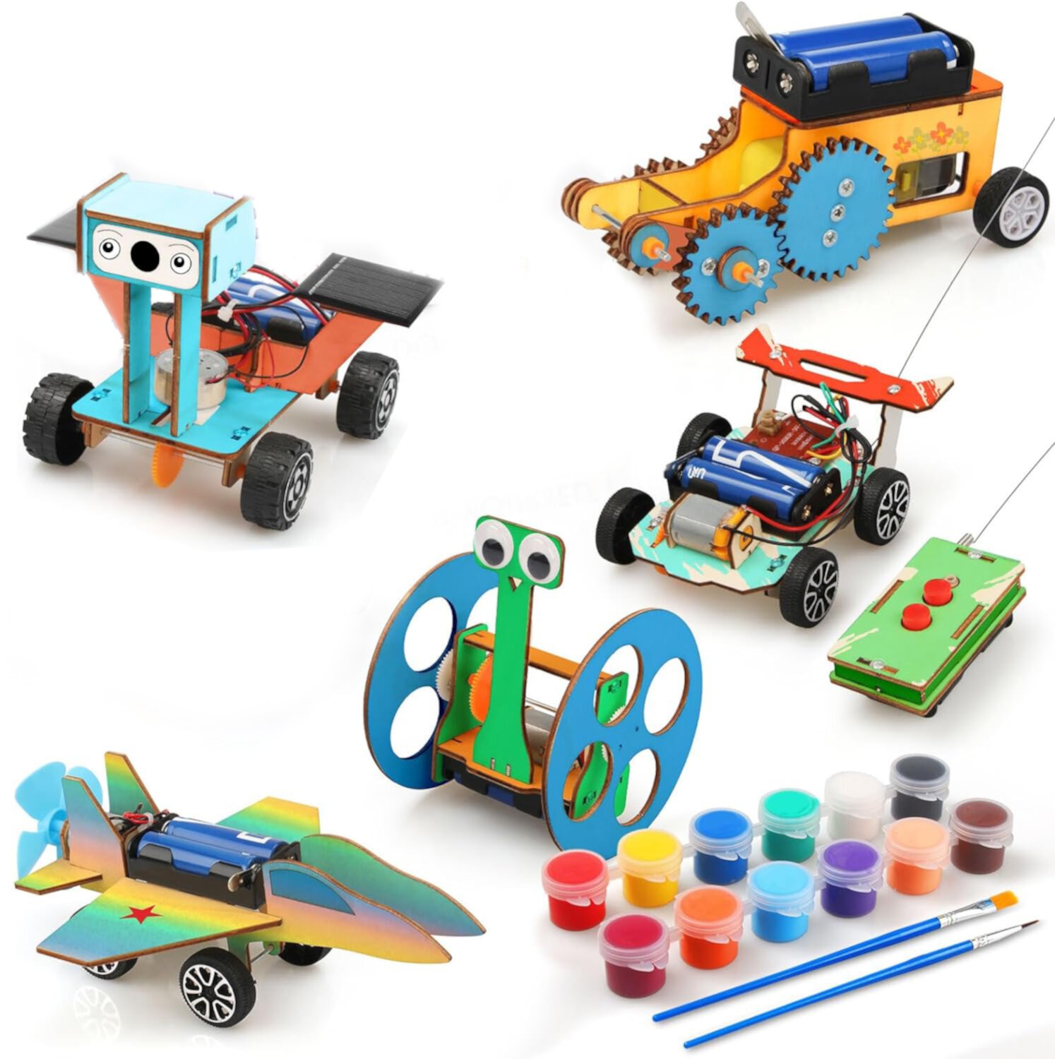 5 in 1 STEM Educational Toy for Kids, Boys Toys Ages 8 to 11 Years Old Science Kit for Boys and Girls Graduate Christmas Gifts INvench