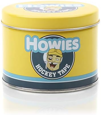 Howies Hockey Tape - Clear Shin Pad Tape/Black Cloth Tape (30 Pack) Howies