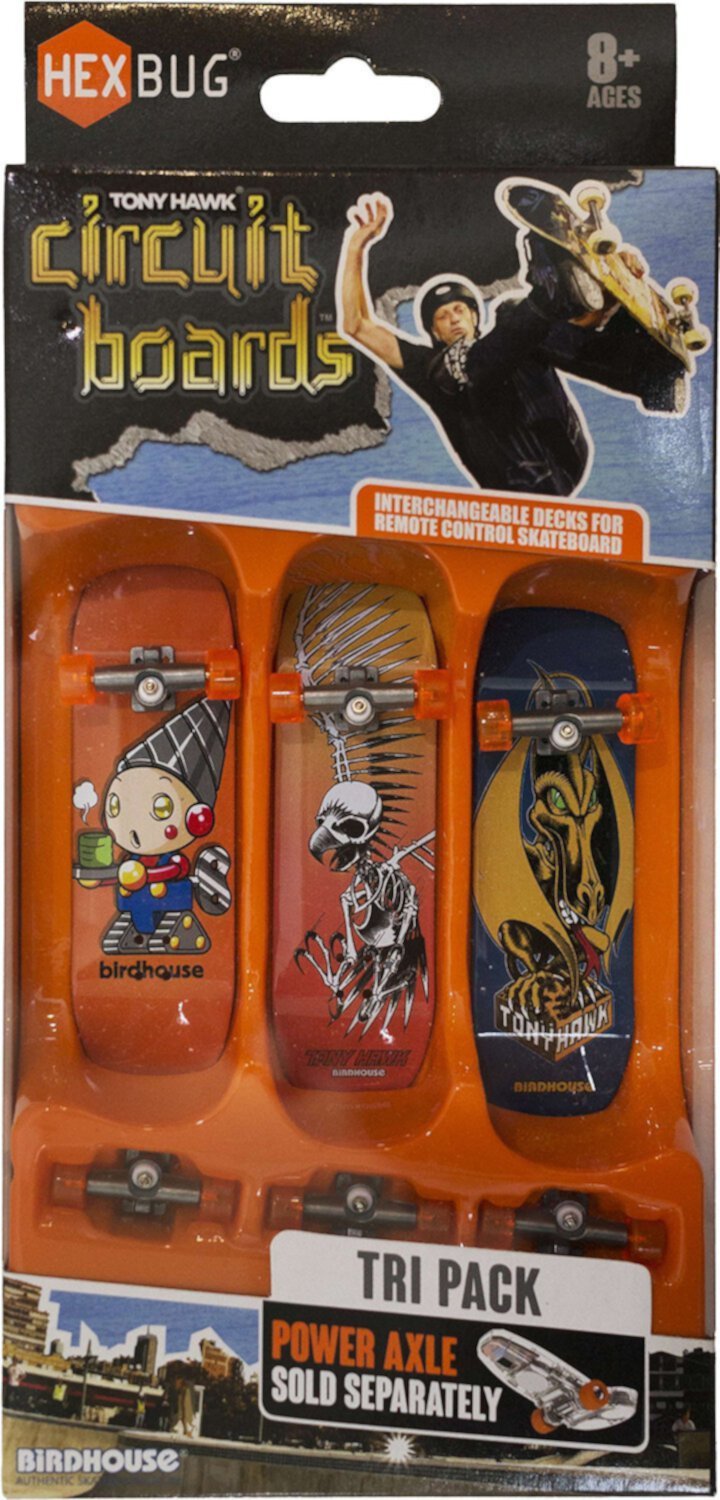 Tony Hawk Circuit Boards Tri Pack ("NOT" Randomly Picked) - Set 3 Innovation First