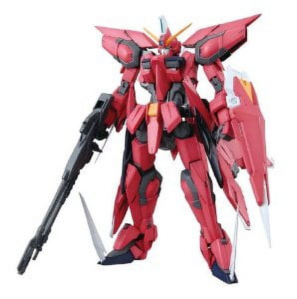 Bandai Gundam Aegis Gundam Z.A.F.T. Mobile Suit GAT-X303 1/100 Scale Model Kit MG Gundam Seed 78383 Bandai