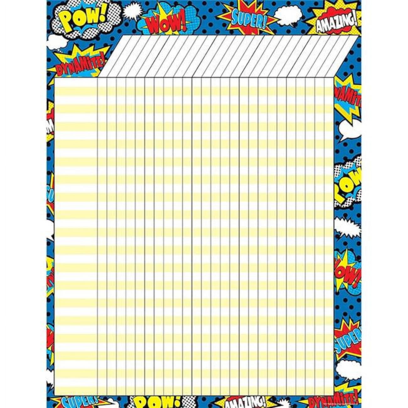 Superhero Incentive Chart 17x22 [TCR7568] Teacher Created Resources