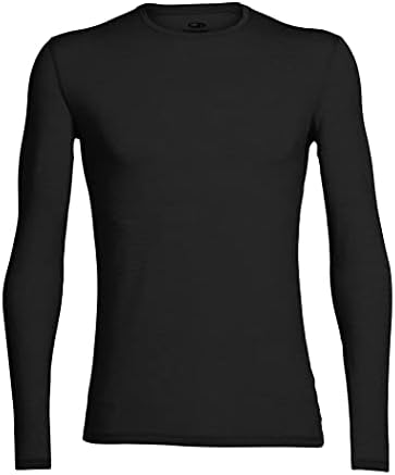 Icebreaker Men's Anatomica Cold Weather Base Layer Thermal Long Sleeve Crewneck T-Shirt Icebreaker