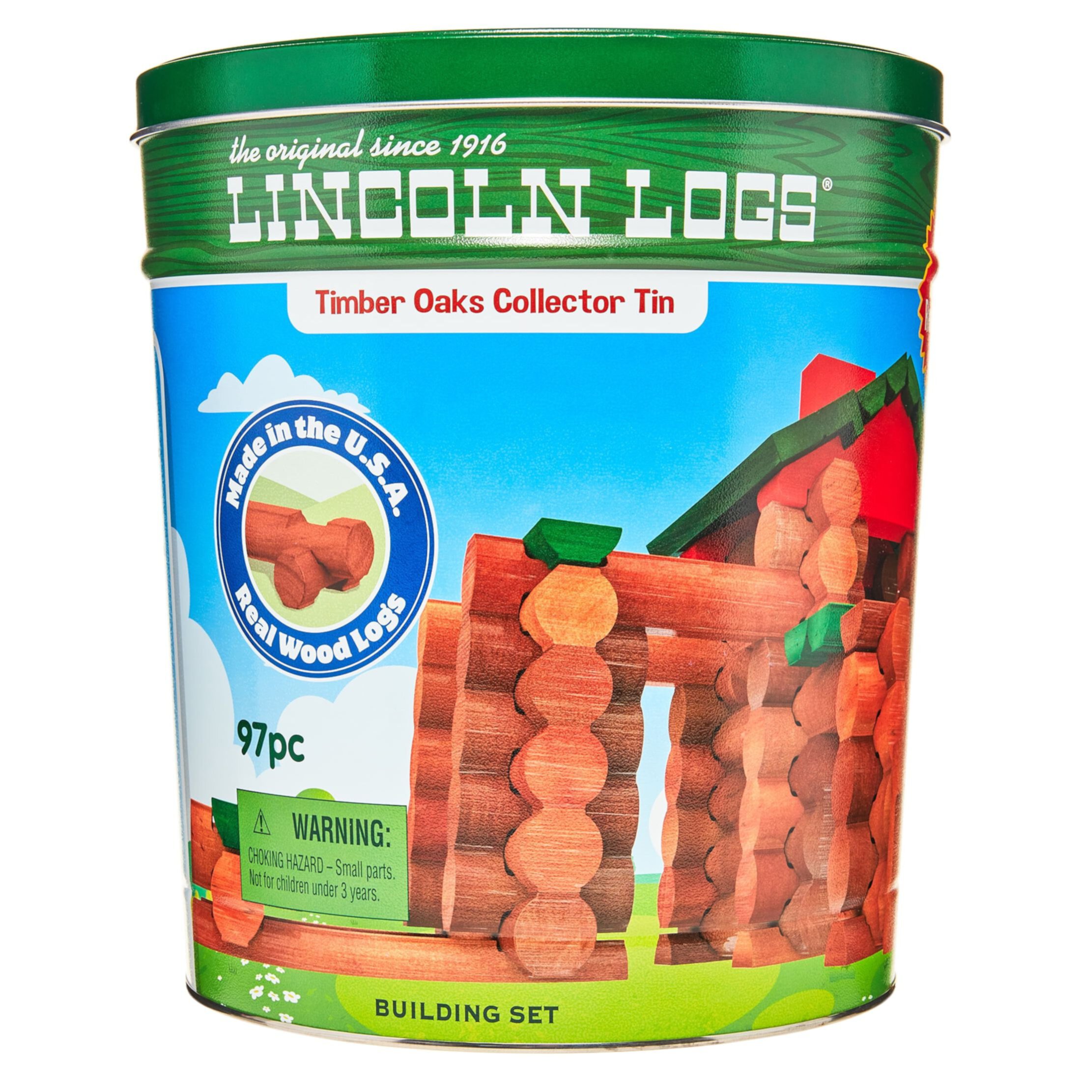 Lincoln Logs 97 PC Classic Lodge Set Lincoln Logs