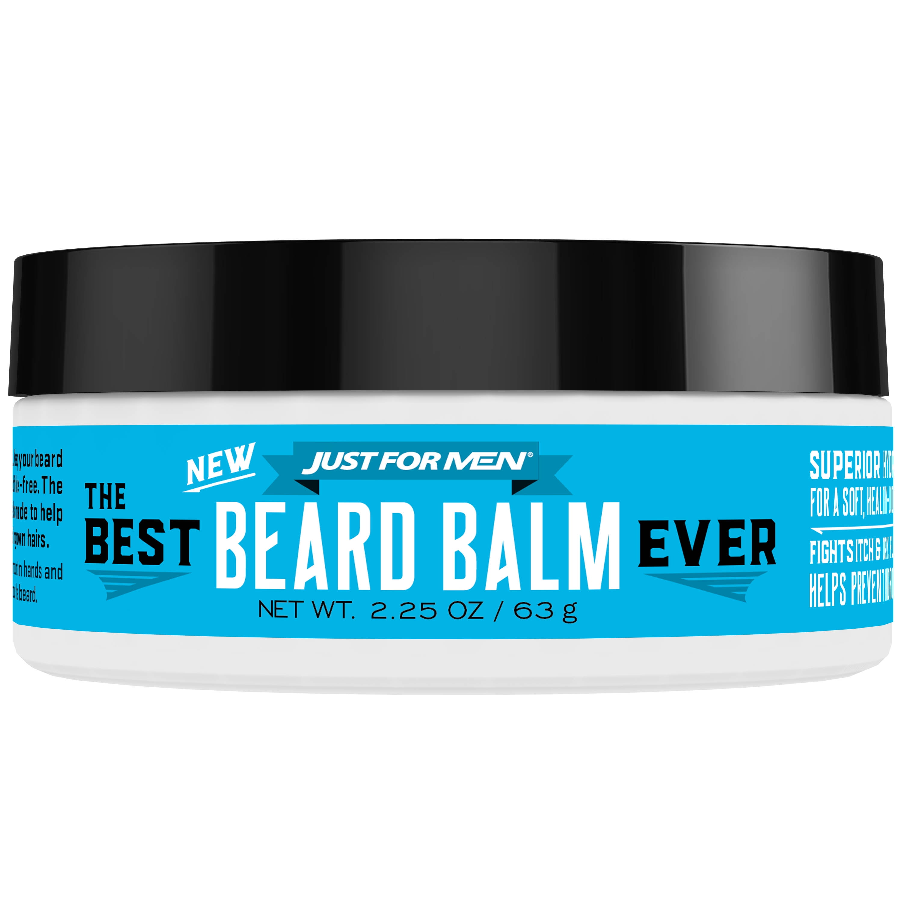 Just For Men, The Best Beard Balm Ever, For a Soft, Healthy - Looking Beard, 2.25 Ounce (63 grams) Just for Men