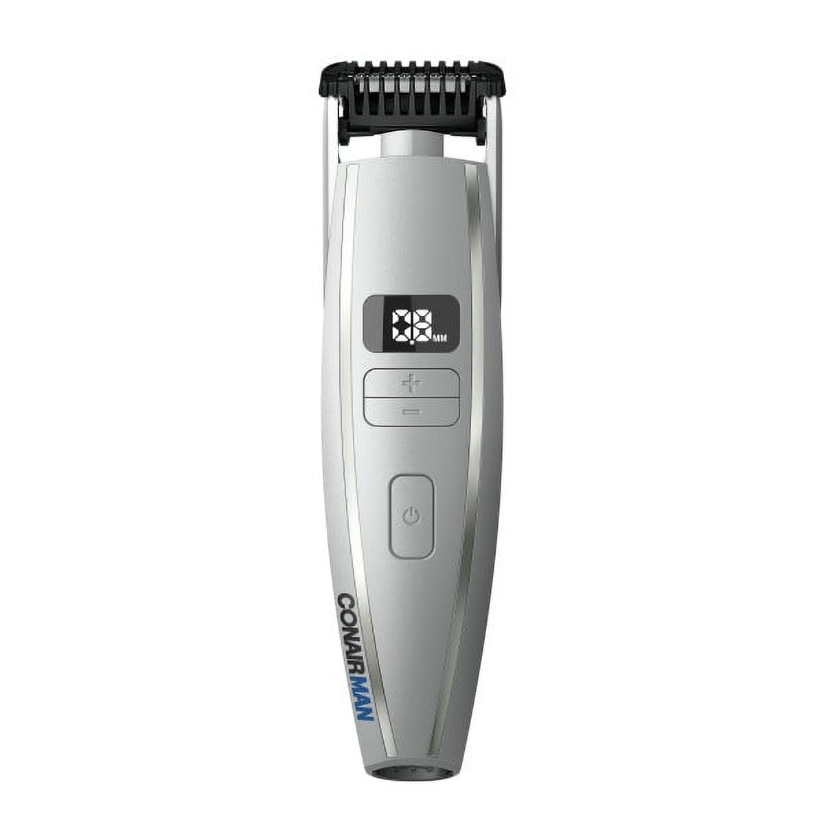 ConairMAN Beard Trimmer for Men, Cord/Cordless Digital Length Control Beard and Stubble Trimmer GMT980 Conair