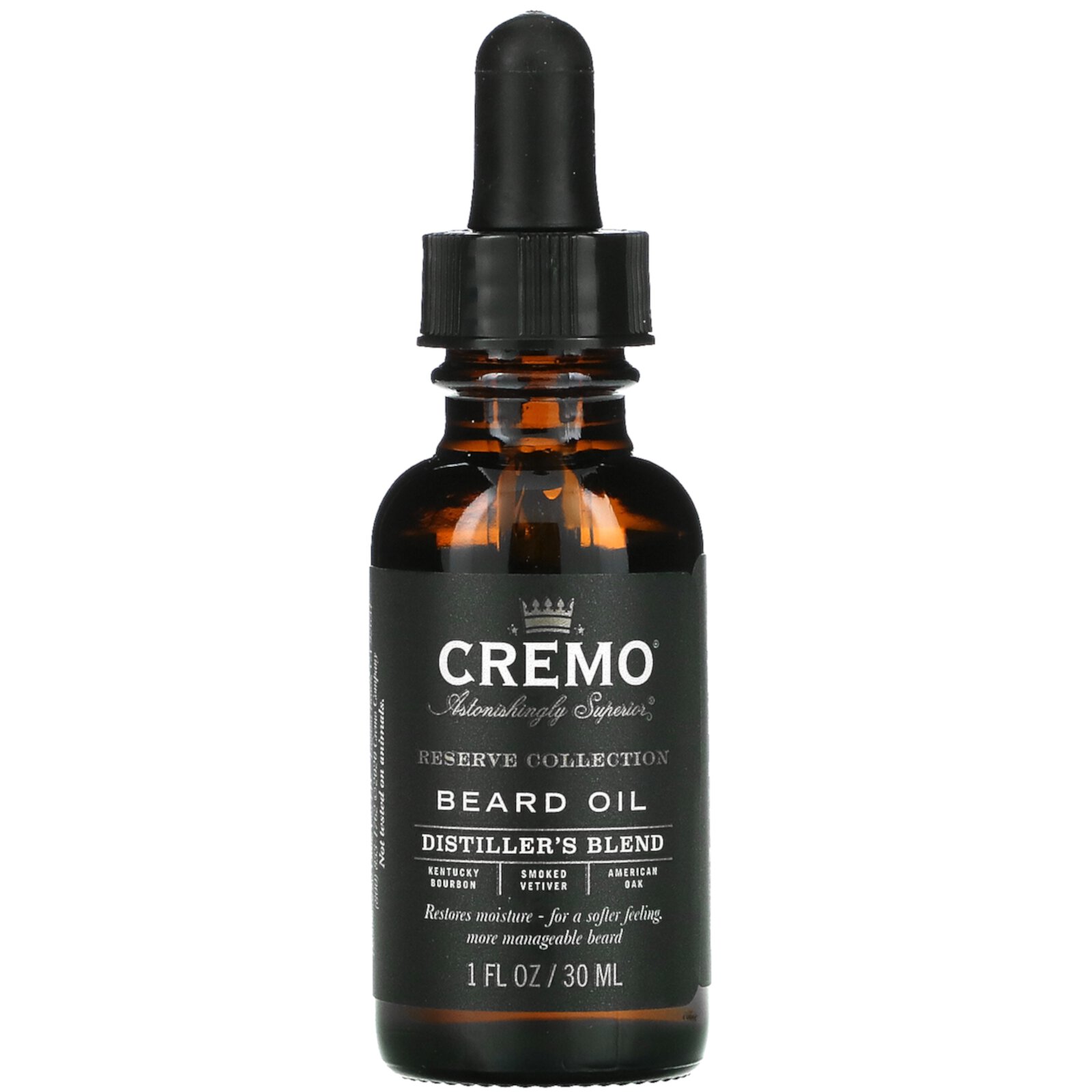 Reserve Collection, Beard Oil, Reserve Blend, 1 fl oz (Жидкие унции) (30 ml), Cremo Cremo