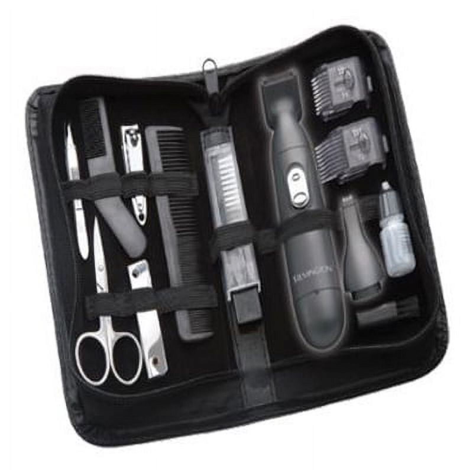 Remington TLG-100ACDN Precision Grooming Travel Kit, Black Remington