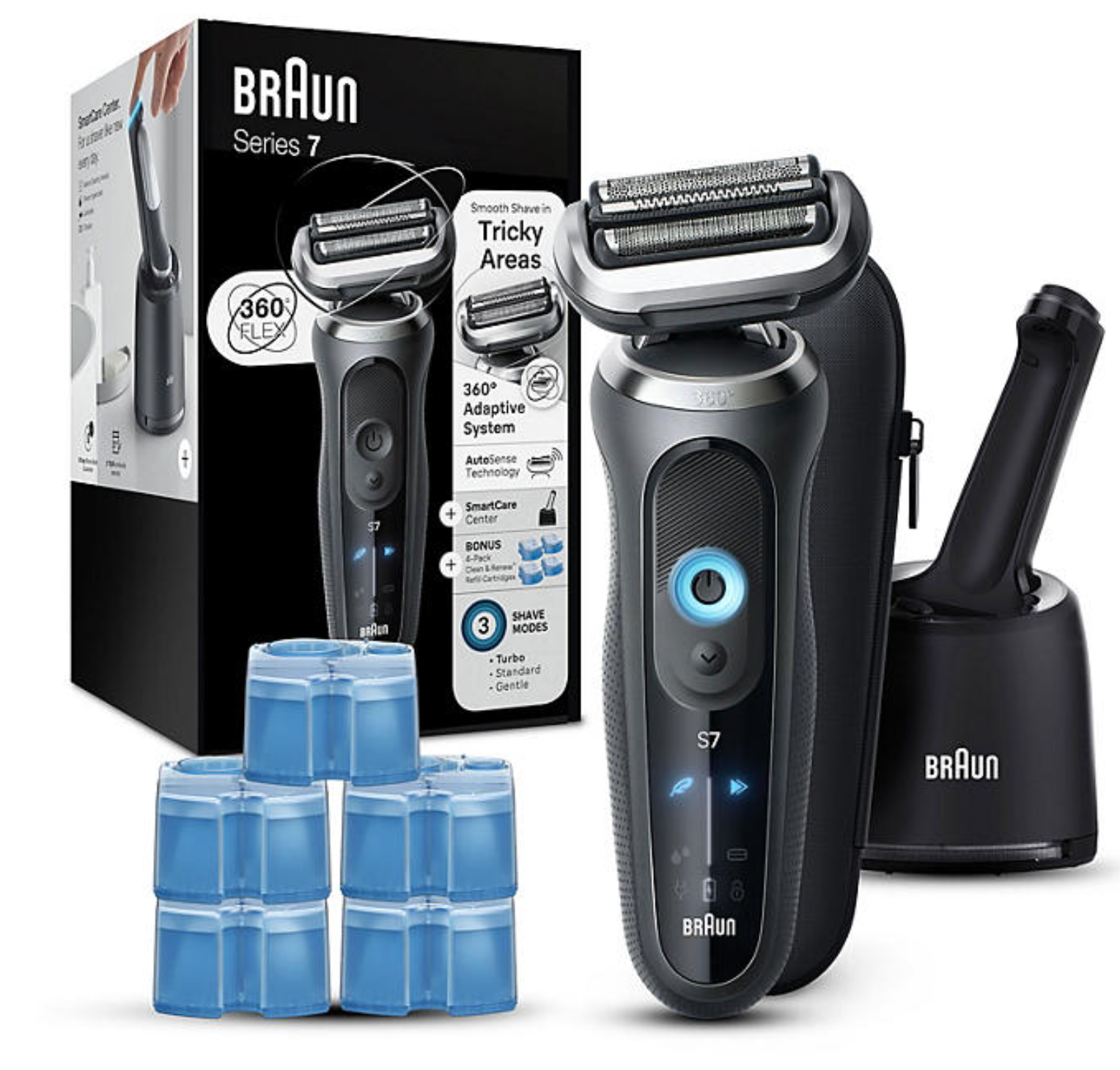 Braun Series 7 7189cc Electric Razor Shaver Kit for Men Braun