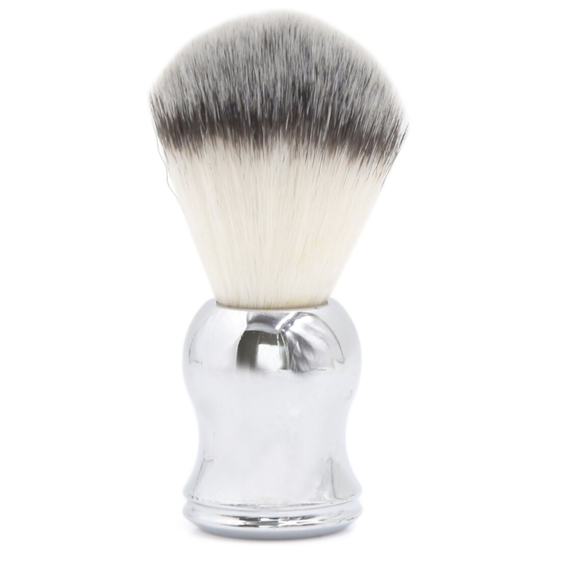 Unique Bargains Chrome Handle Soft  Hair Shaving Brush for Men Father Gift Barber Tool Unique Bargains