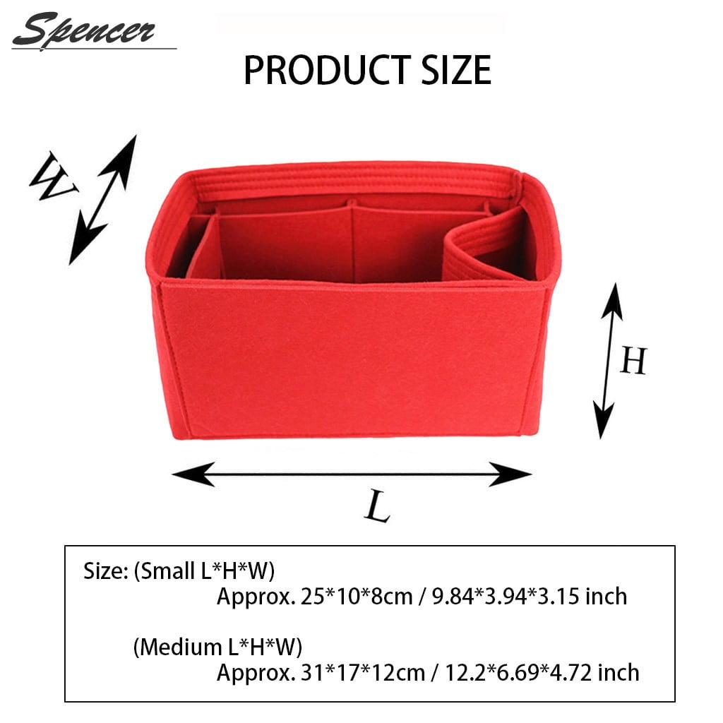 Косметичка SPENCER Spencer Женская Органайзер из Фетра Многофункциональная 10.2" * 5.9" * 5.9" SPENCER