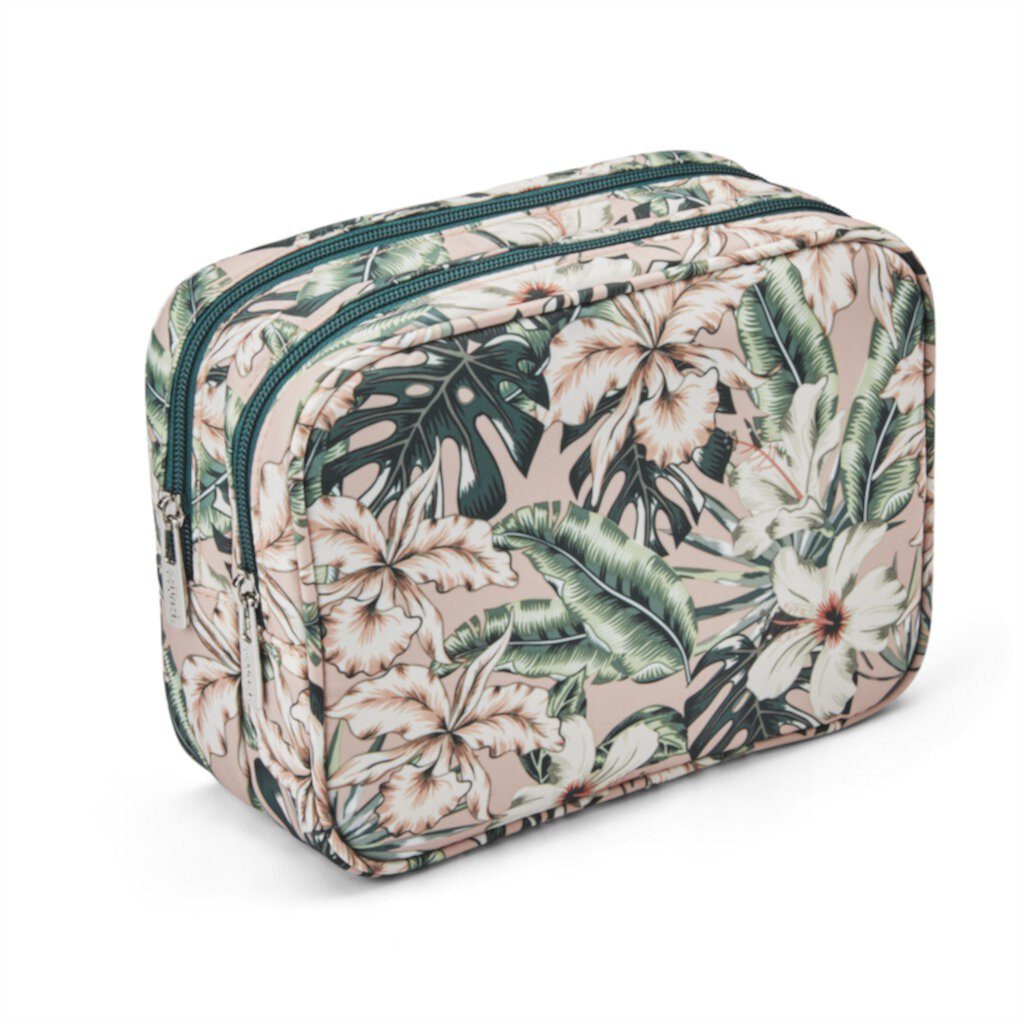 Косметичка SCUNCI Floral Double Zip Organizer SCUNCI