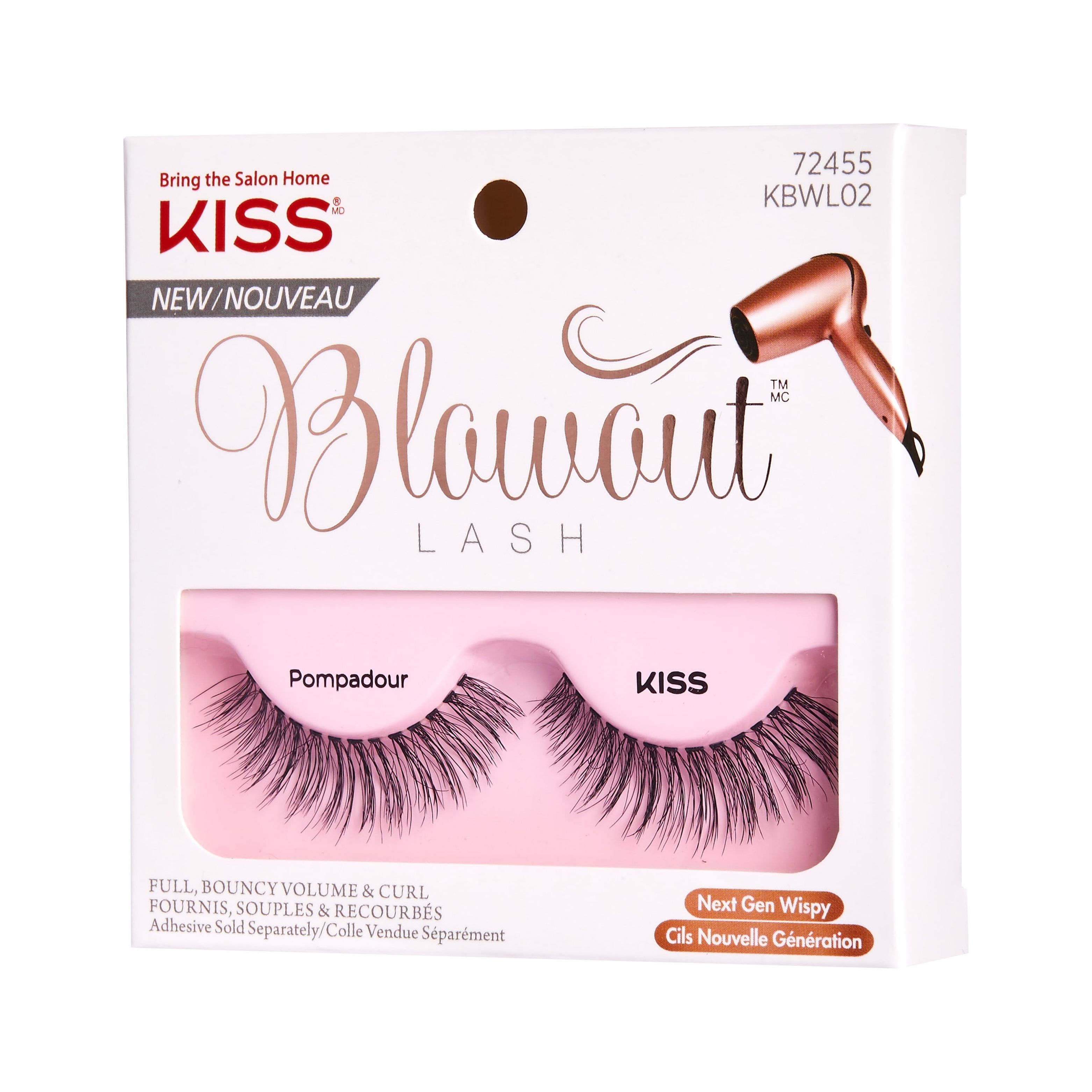 KISS Blowout Lash, Pompadour Kiss