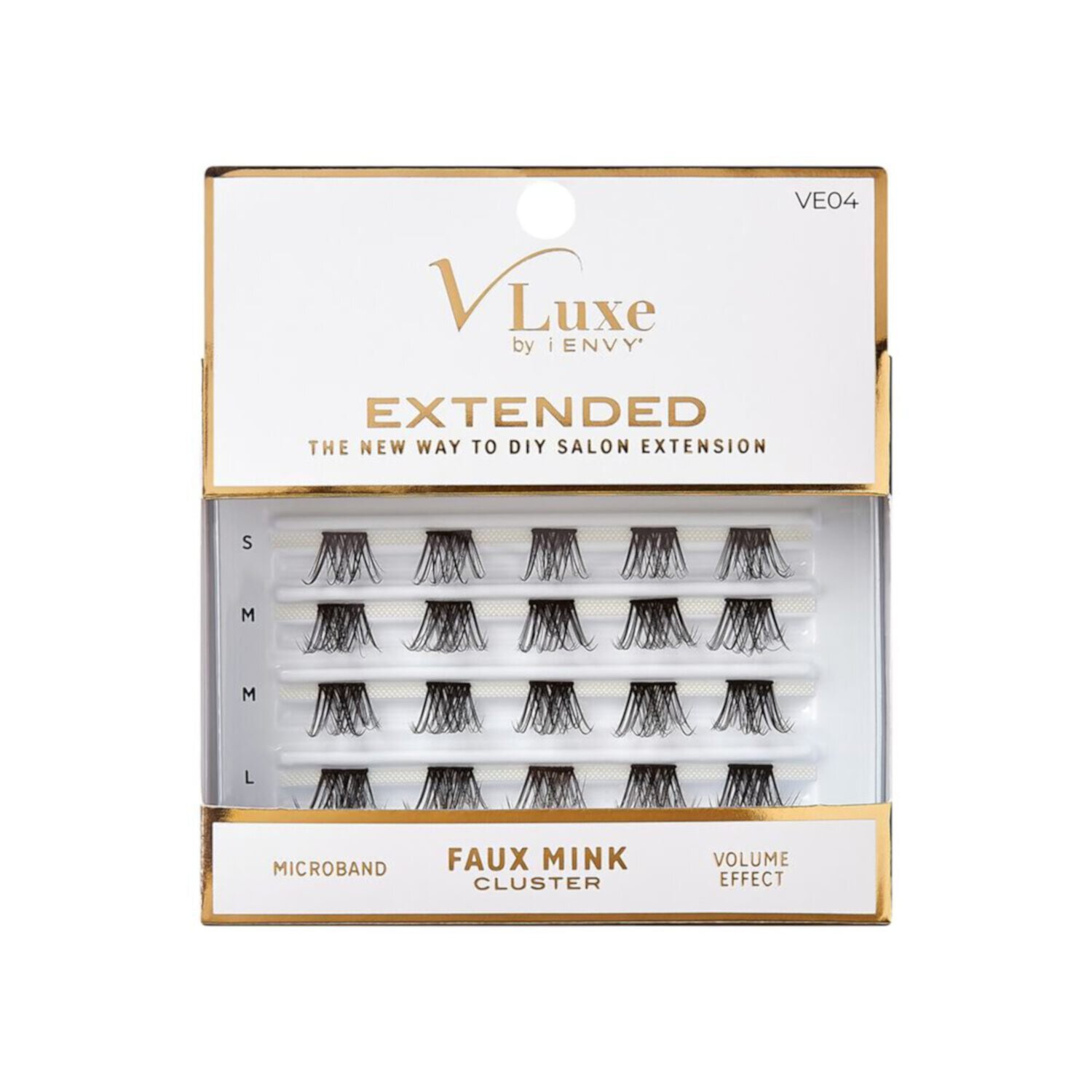 I-Envy VLuxe Extended DIY Salon Lash Extension Application - 3D Curling [VE02] Unknown