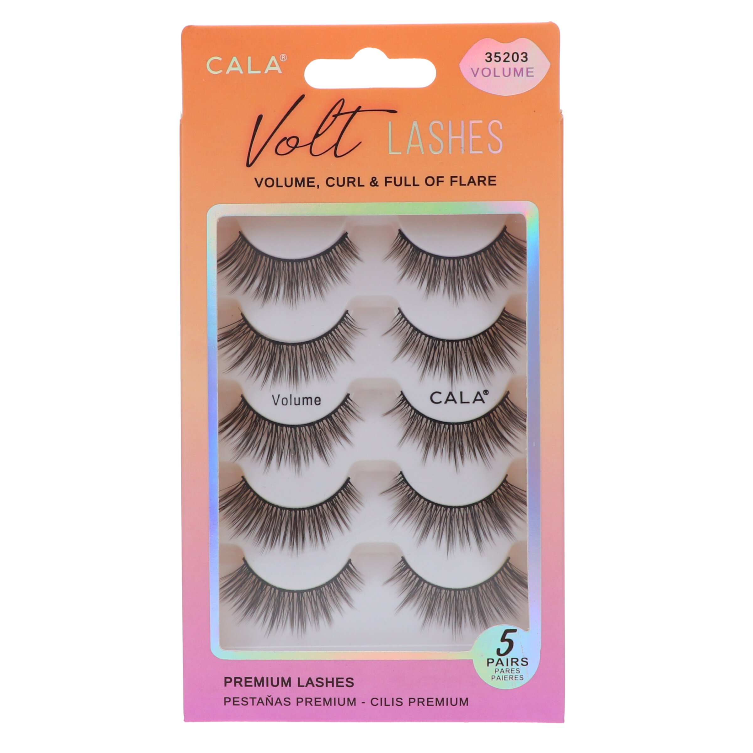 CALA Volt Lashes Volume Curl & Full 5 pk Cala