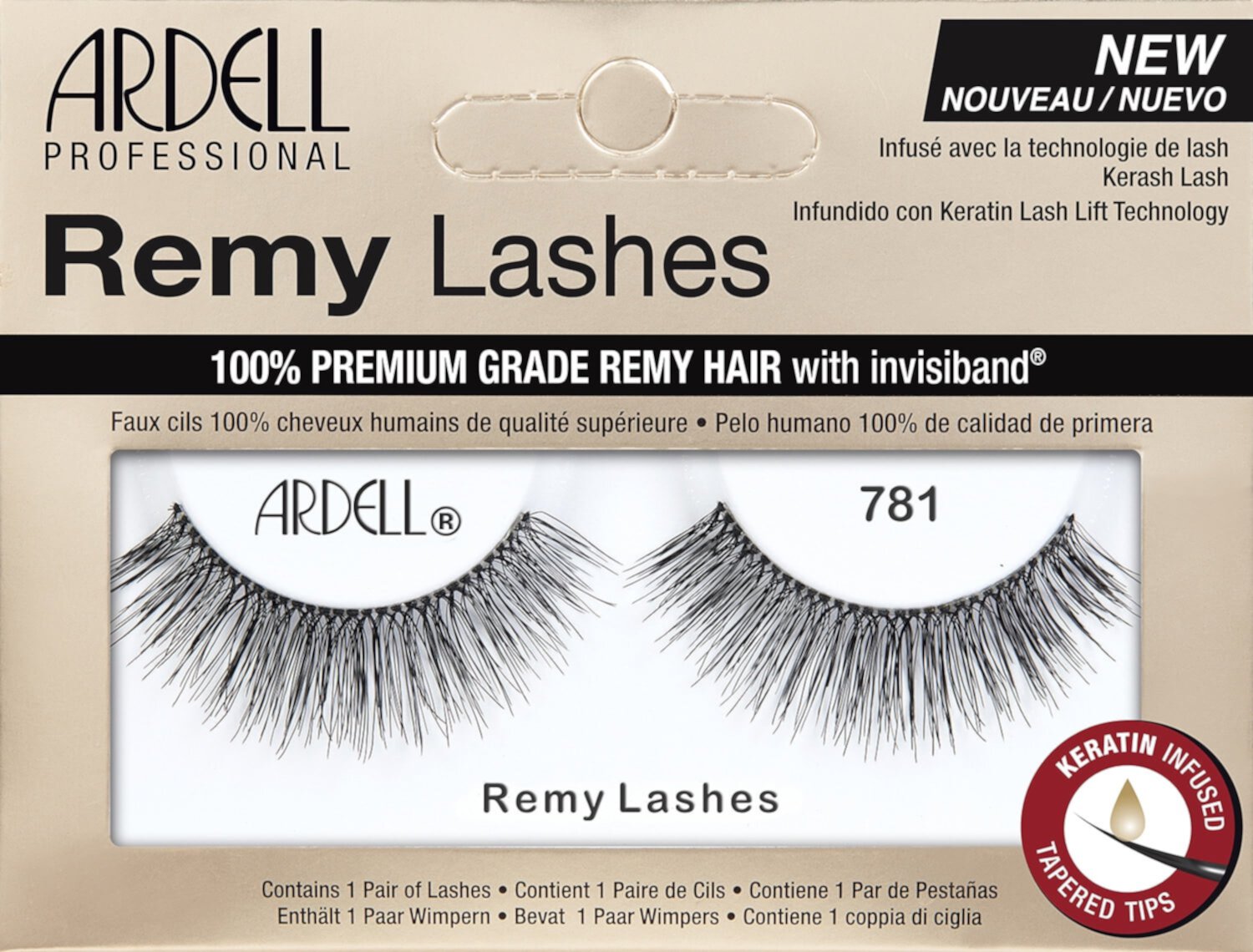 Ardell Remy False Eyelashes, 781 ARDELL