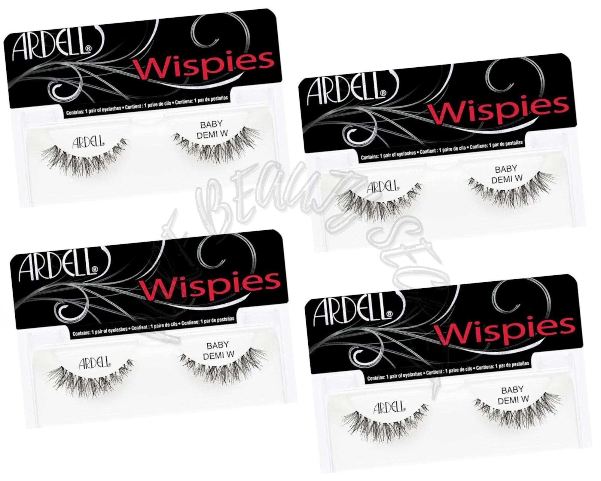 Ardell - 1 Pair - Baby Demi Wispies x 4 ARDELL