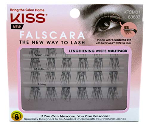 KISS Falscara Lengthening Wisps Multi-Pack (Pack of 3) Kiss