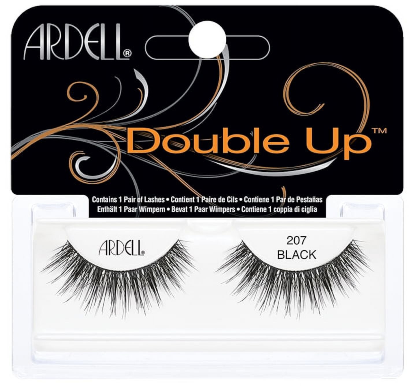 Ardell Double Up False Eyelashes, 207 Black ARDELL