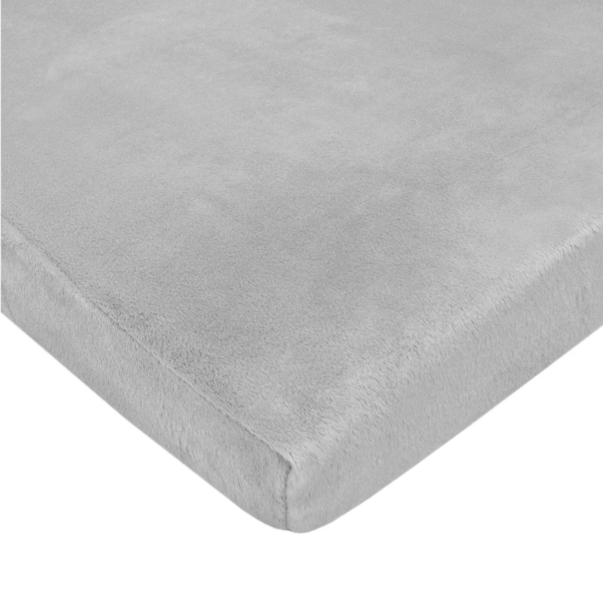 TL Care 100% Polyester Chenille Playard Sheets, Grey TL Care Inc