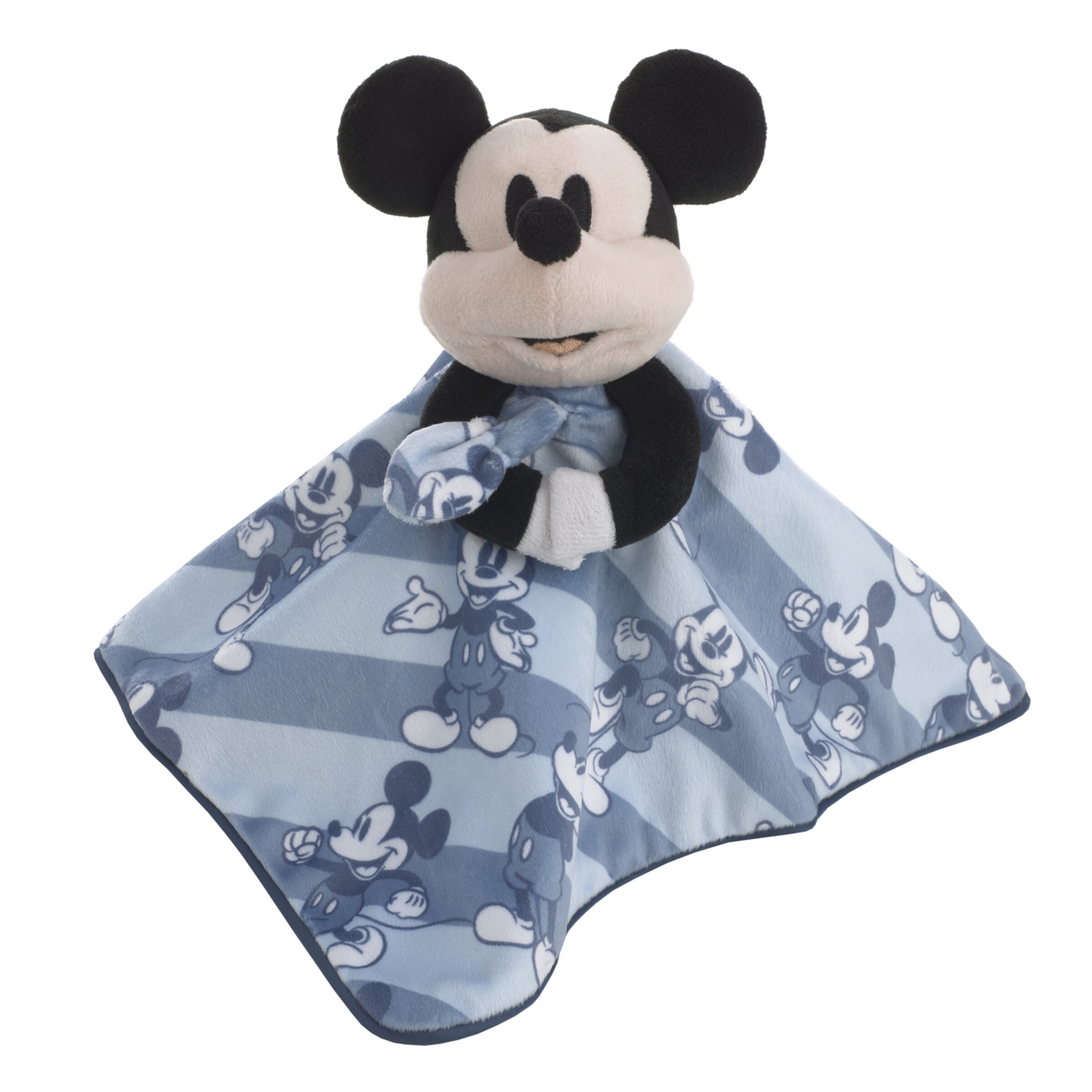 Disney Mickey Mouse Blue and White Lovey Security Blanket DISNEY BABY