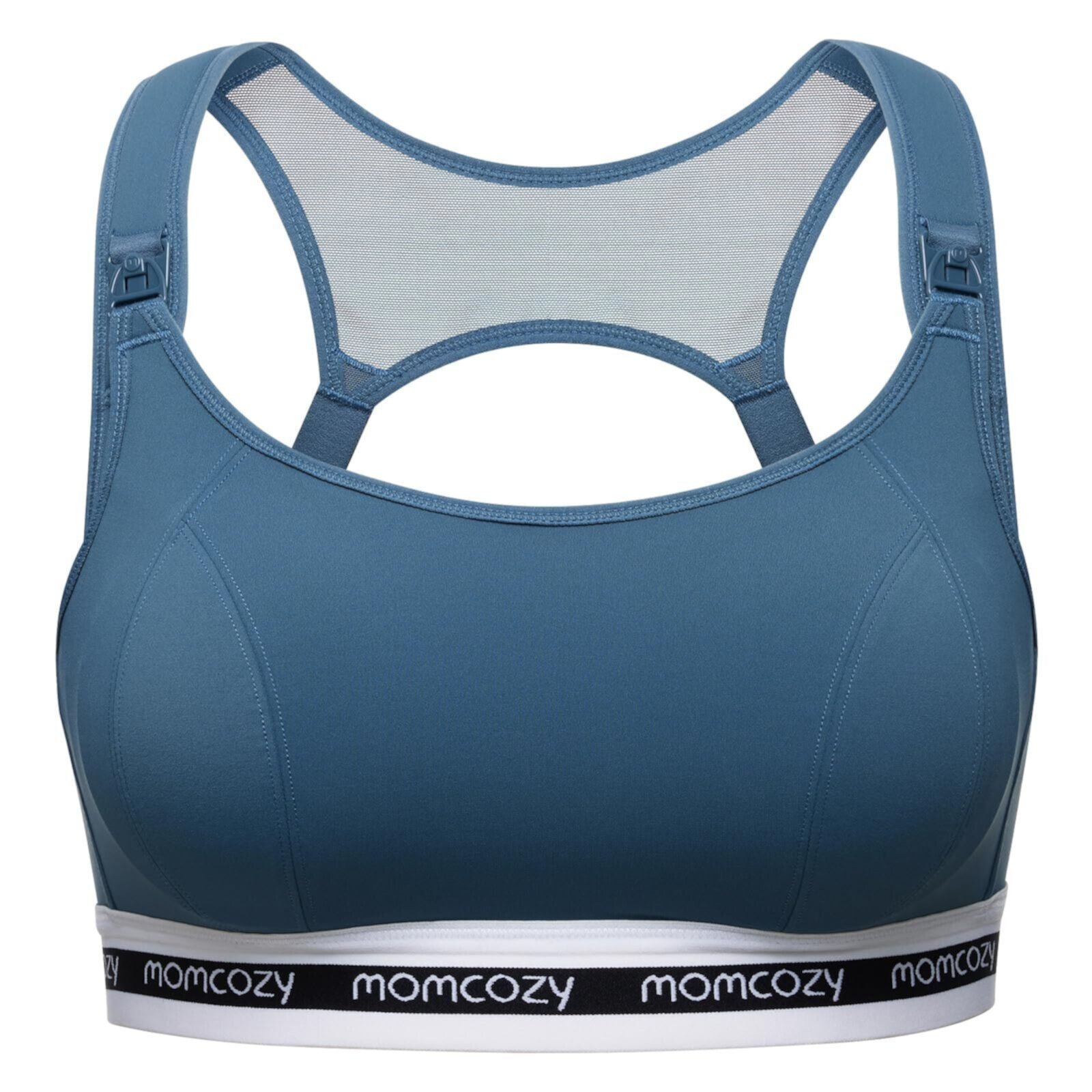 Momcozy Nursing Bras for Breastfeeding, FB027 Low-Impact Nursing Sports Bra Support Maternity Pregnancy Padded Wireless Bra Momcozy