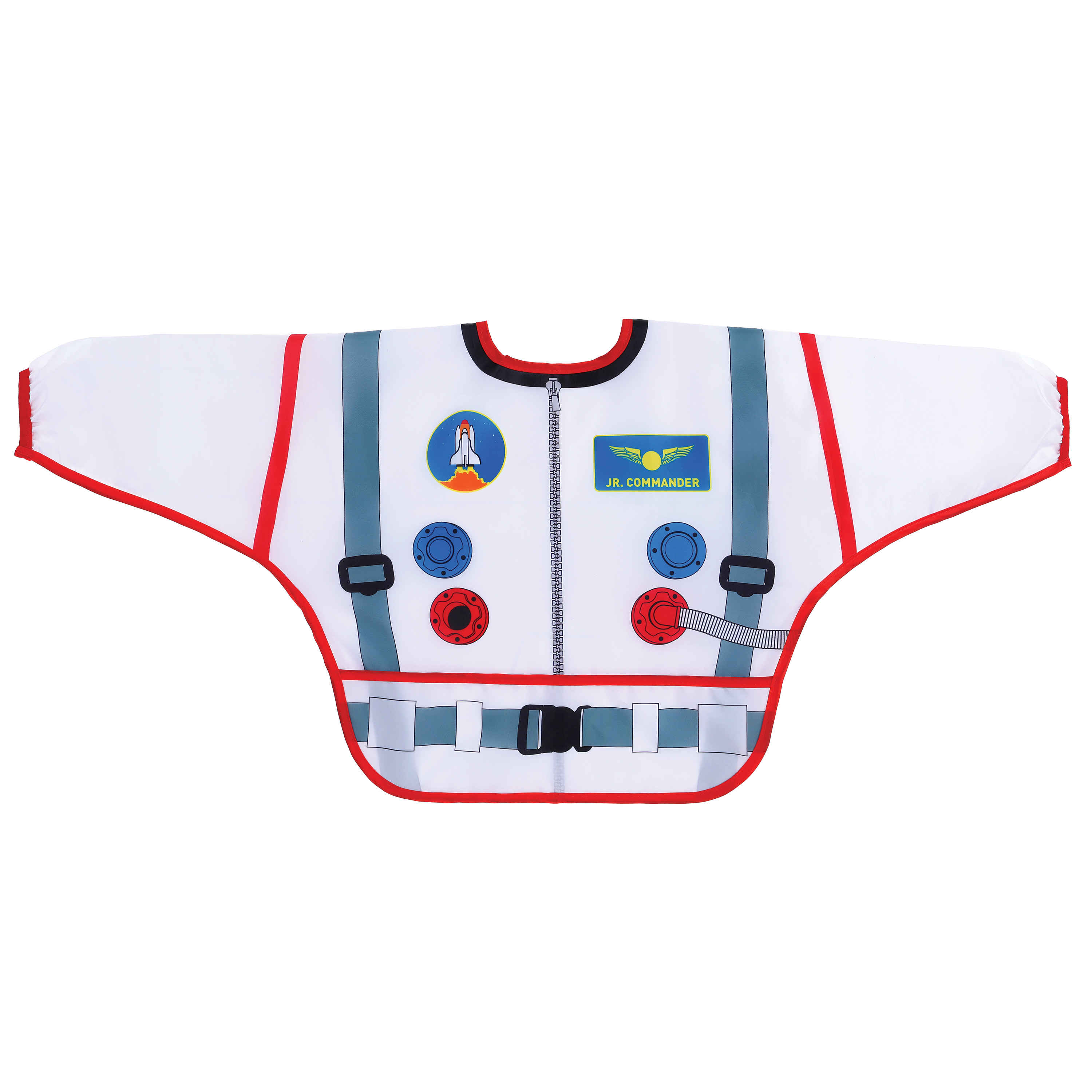 CHARACTER BIBS/SMOCKS WITH SLEEVES 2PK ASTRONAUT/ZOOKEEPER Dreambaby