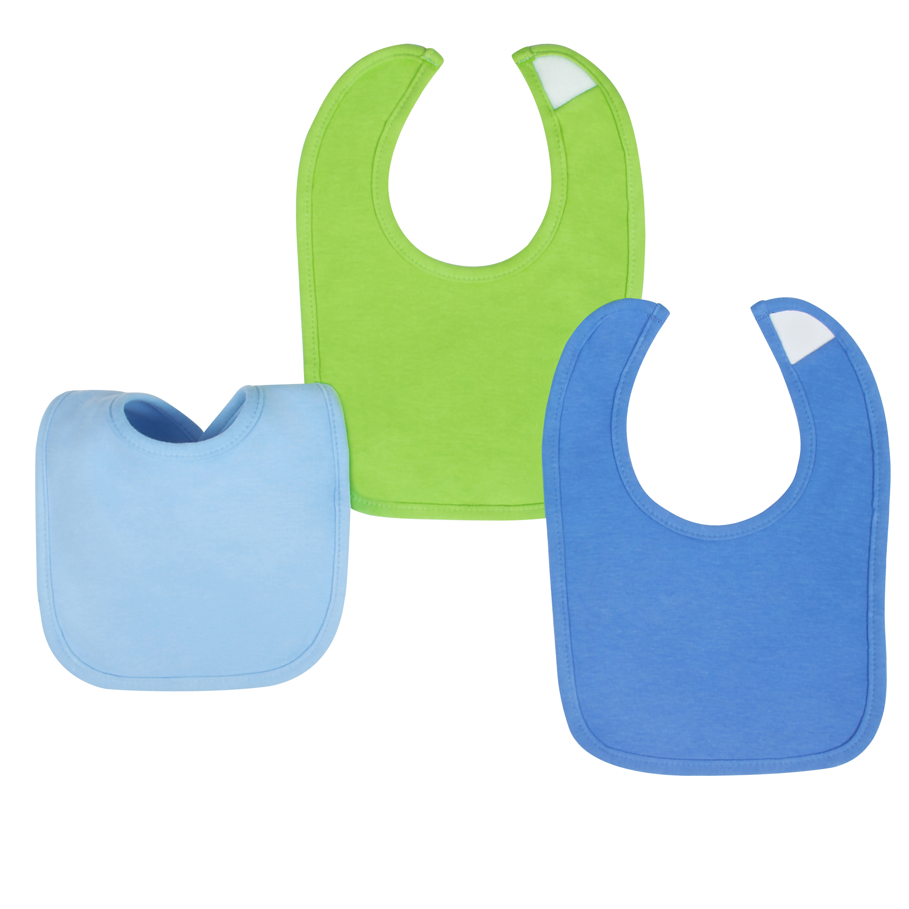 Gerber Cotton Drool Baby Bib, 3pk Boys GERBER