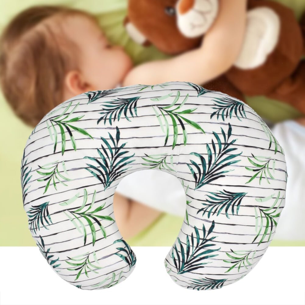 Mgaxyff Soft Flexible U-Shaped Nursing Pillow Slipcover Breastfeeding Pillow Cover for Baby ,U-Shaped Pillow Cover, Nursing Pillow Cover Mgaxyff