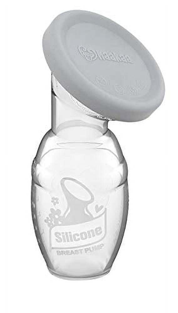 Haakaa Gen 1 Silicone Breast Pump with Leak-Proof Silicone Cap, 4 oz/100 ml, BPA PVC and Phthalate Free Haakaa