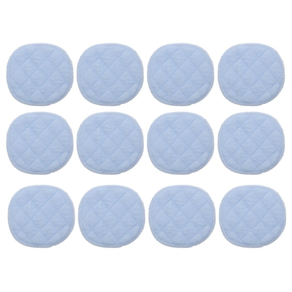 20pcs Cotton Breastfeeding Pads Reusable Nursing Pads Washable Pads (Light Blue) Sordity