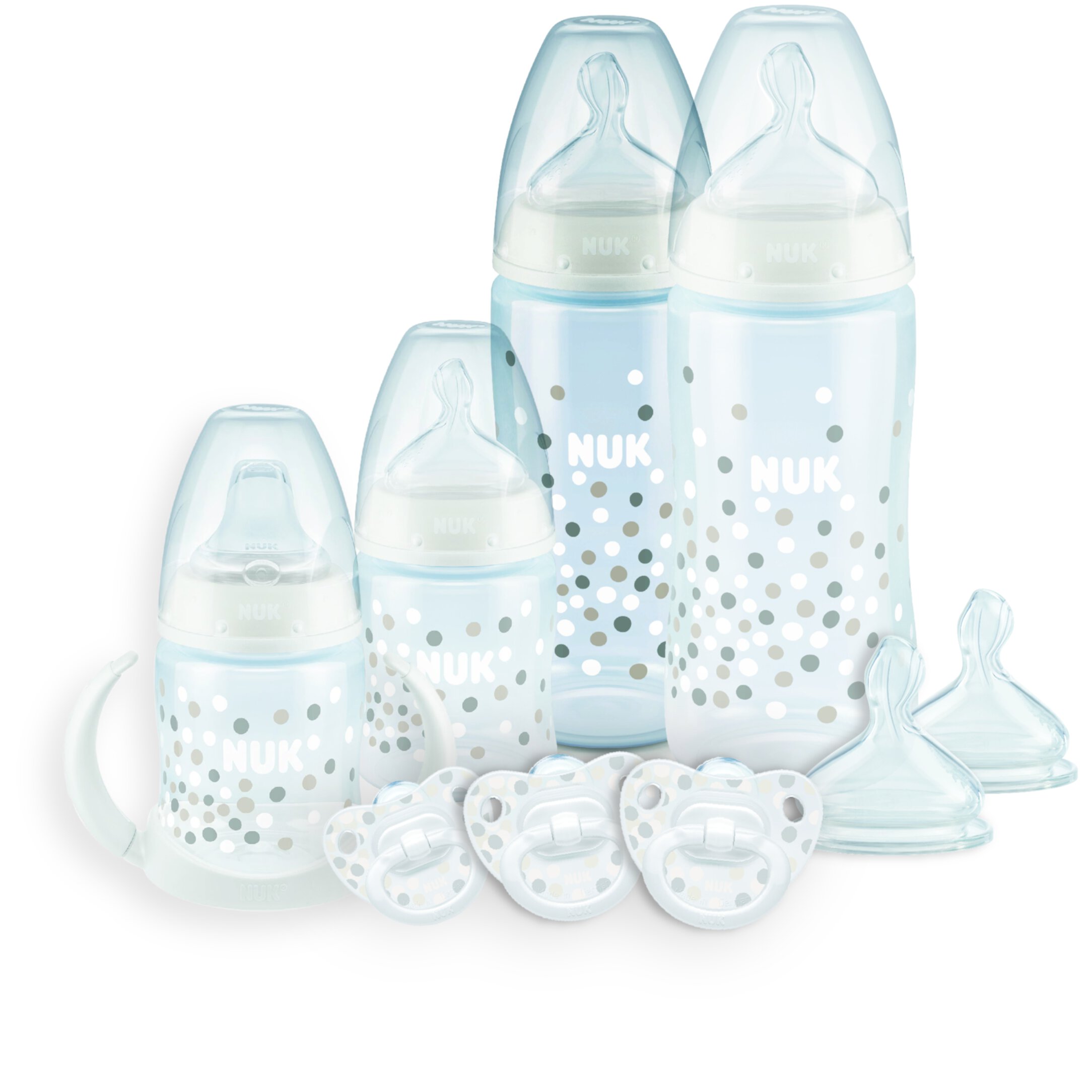 NUK Newborn Gift Set 0+m, 11 Piece NUK