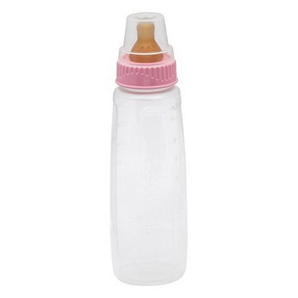 Gerber Nurser Clear View Feeding Bottle, Assorted Colors - 1 ea (Colors May Vary ), 6 Pack GERBER